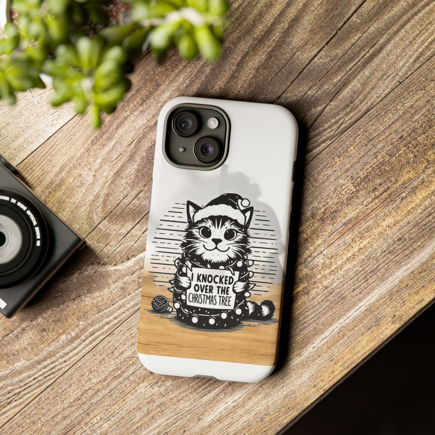 Naughty Cat iPhone Case