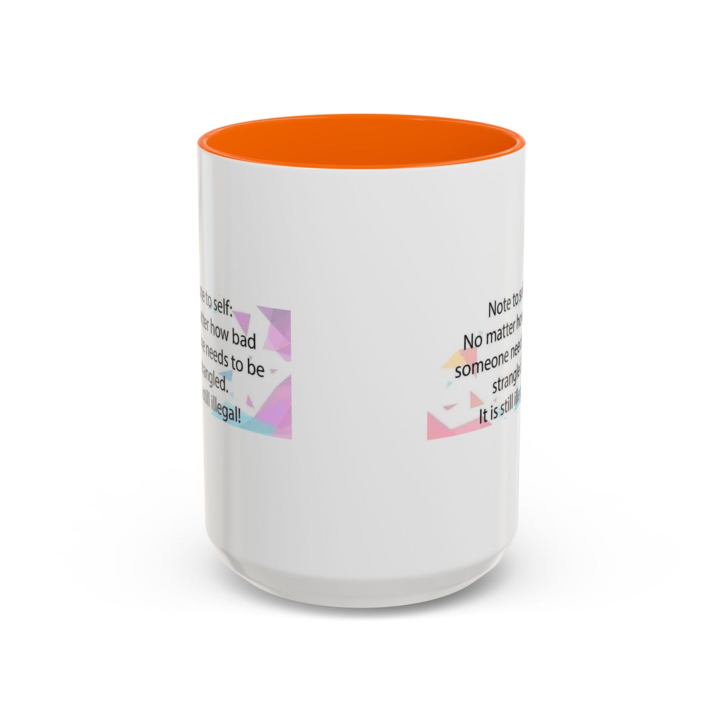 Note To Self 2-Tone Coffee Mug