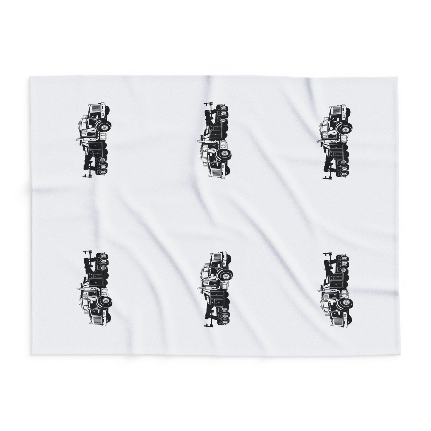 Heavy Tow Truck Arctic Fleece Blanket