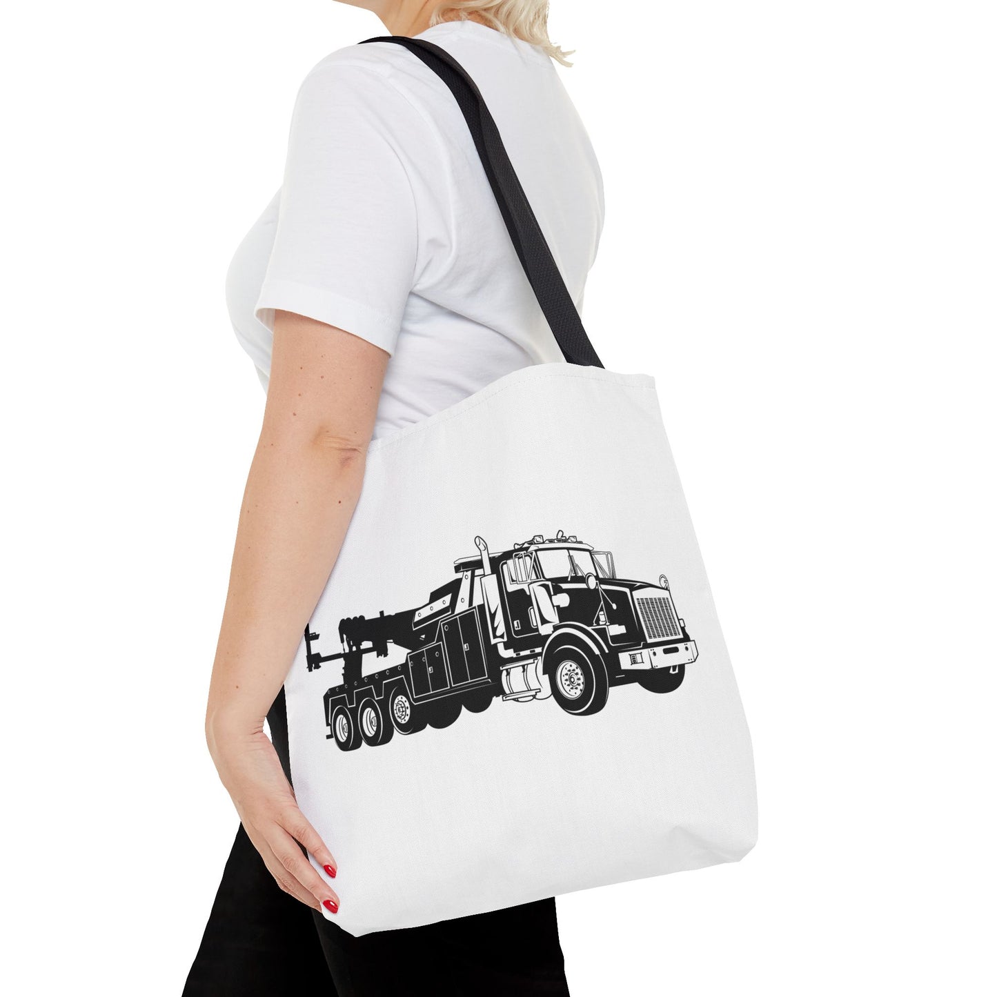 Heavy Tow Truck Tote Bag