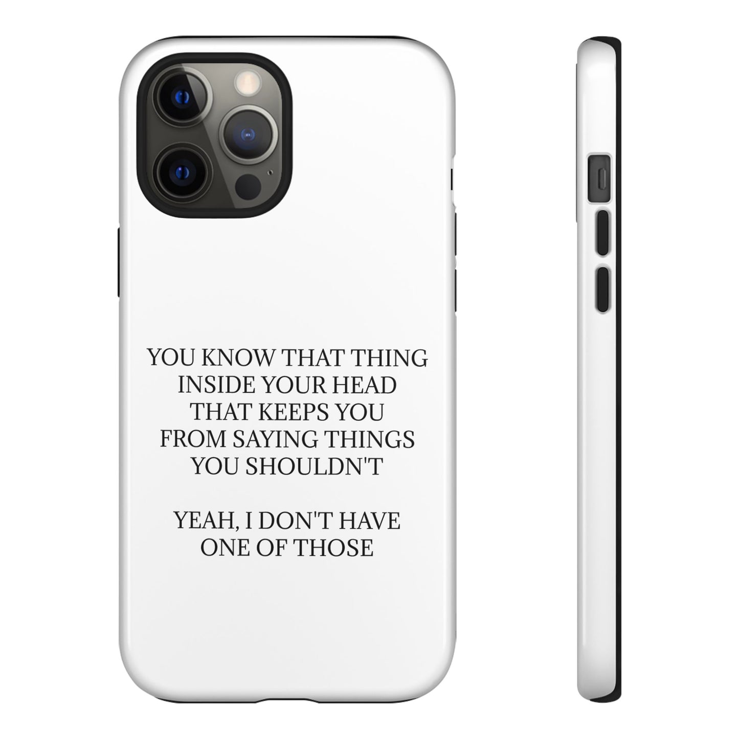 No Filter iPhone Case