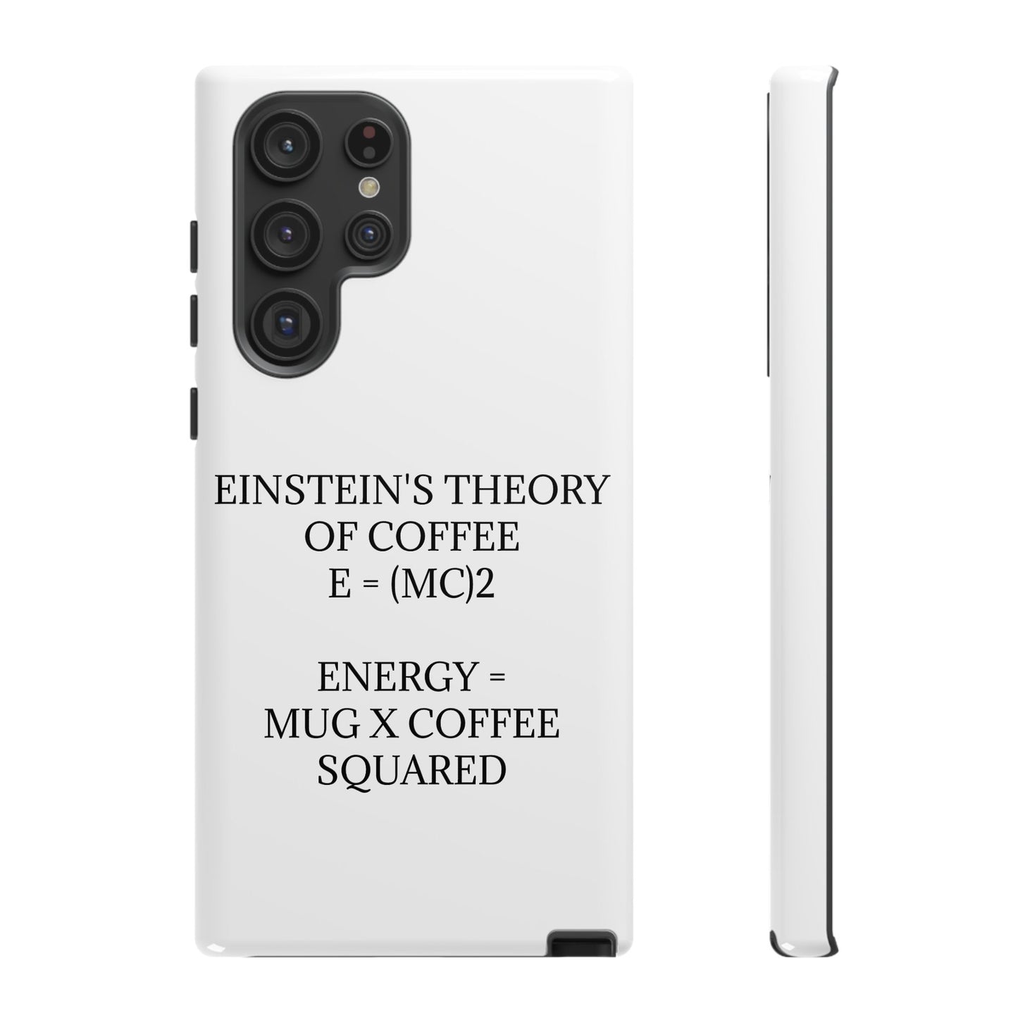 Einstein's Theory Of Coffee Samsung Case