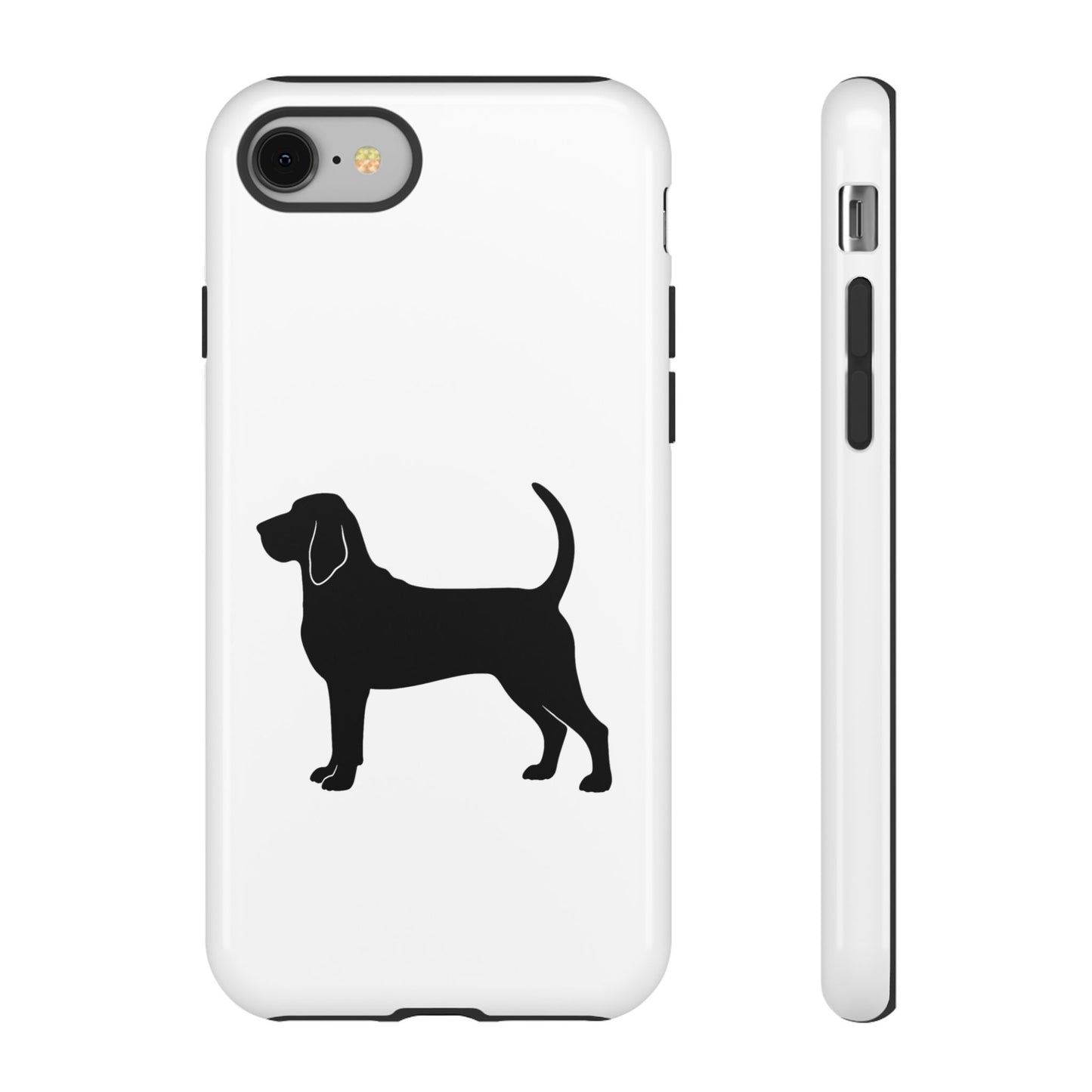 Bloodhound Silhouette iPhone Case