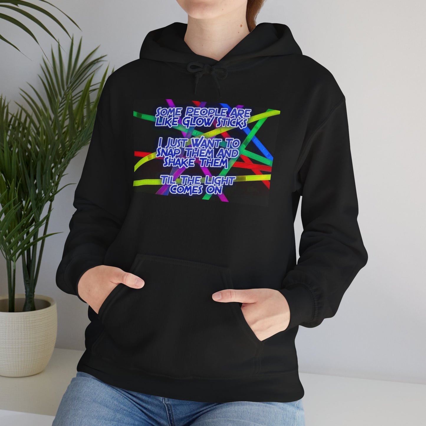 Glow Sticks Unisex Hoodie