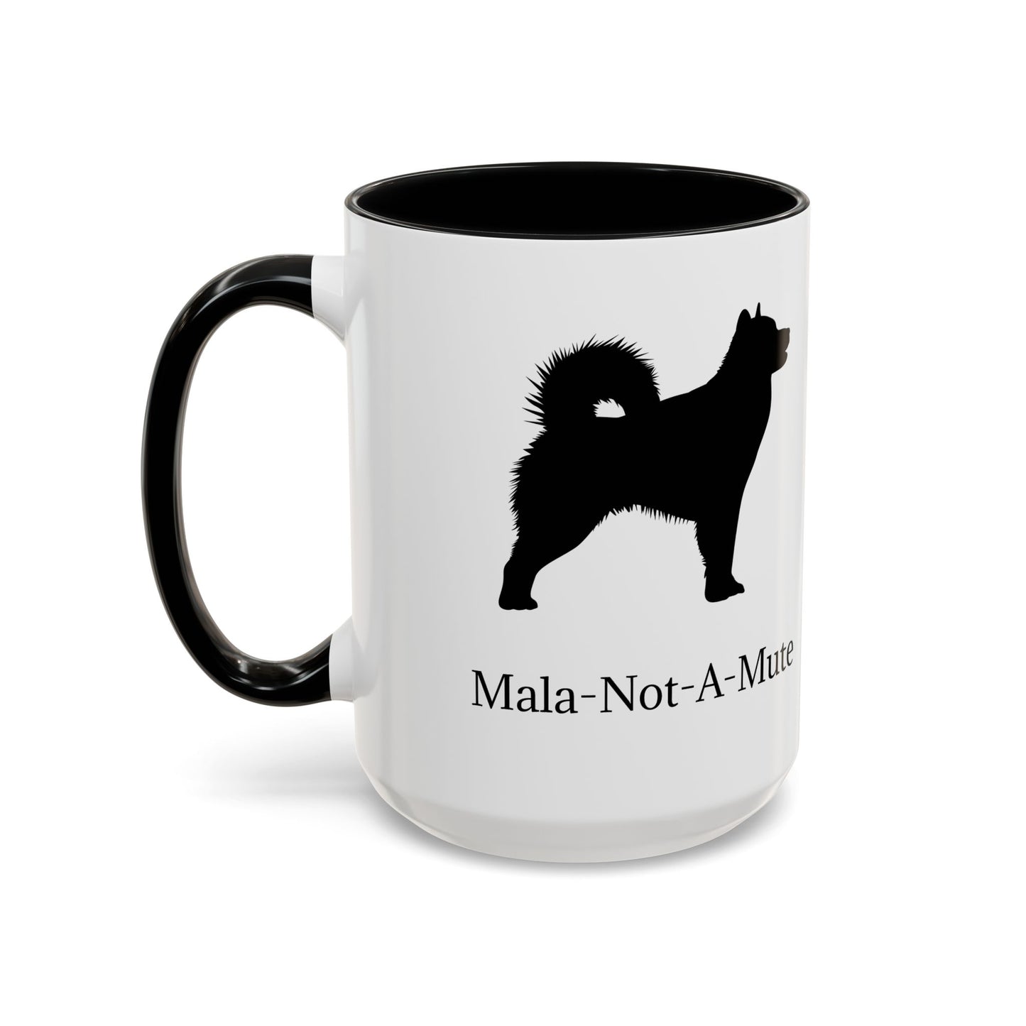 Mala-Not-A-Mute 2-Tone Coffee Mug