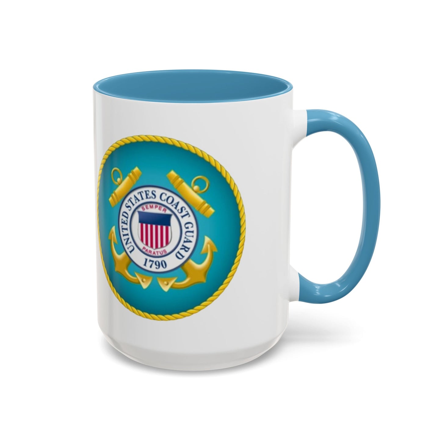 US Coast Guard 2-Tone Coffee Mug