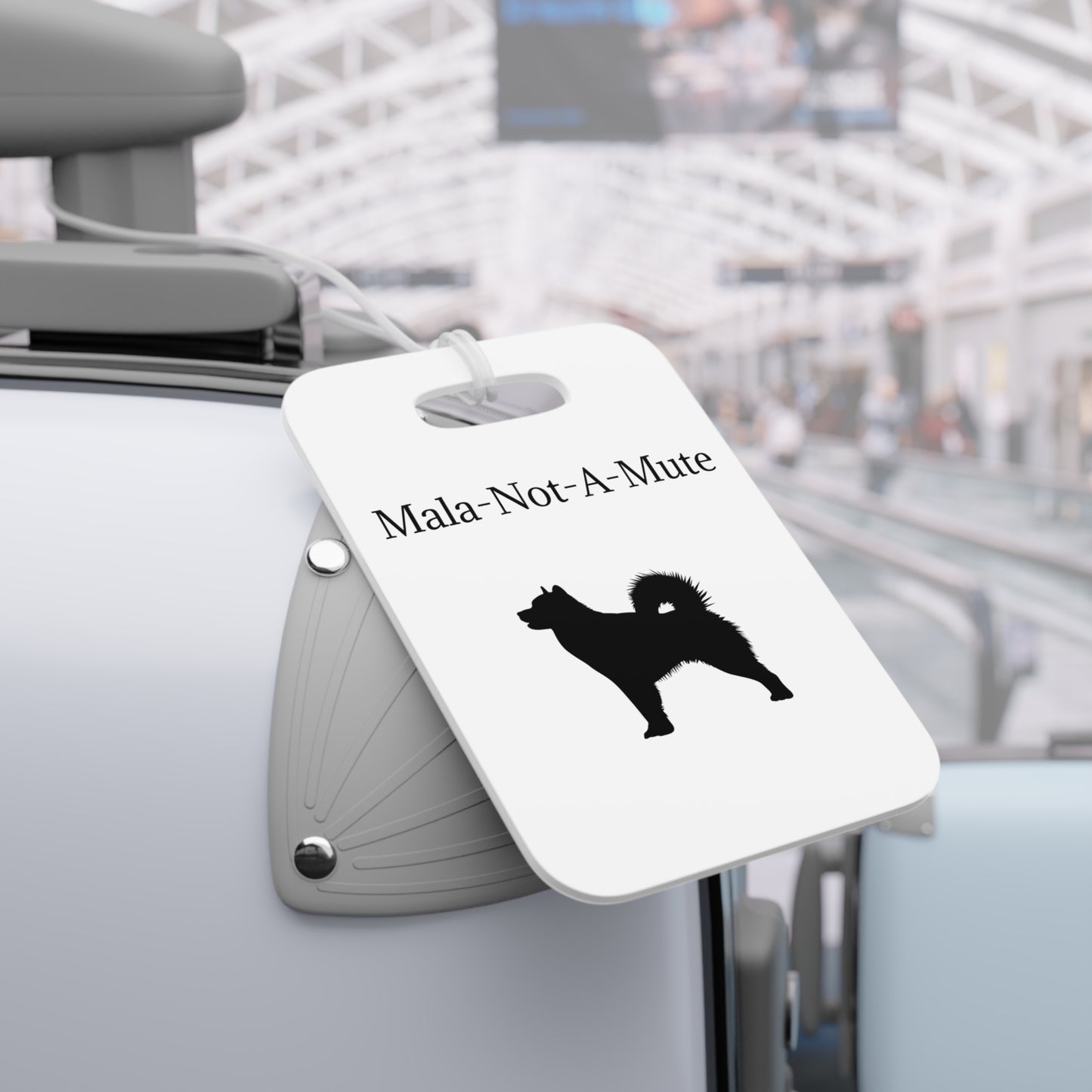 Mala-Not-A-Mute Luggage Tag