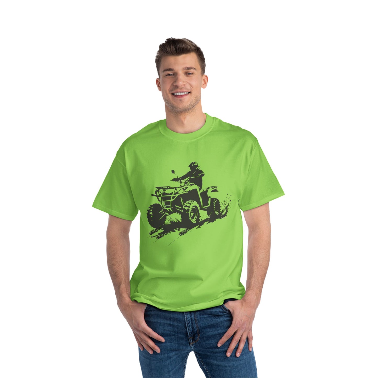 Slingin' Mud Quad Men's Short-Sleeve Crewneck Tee