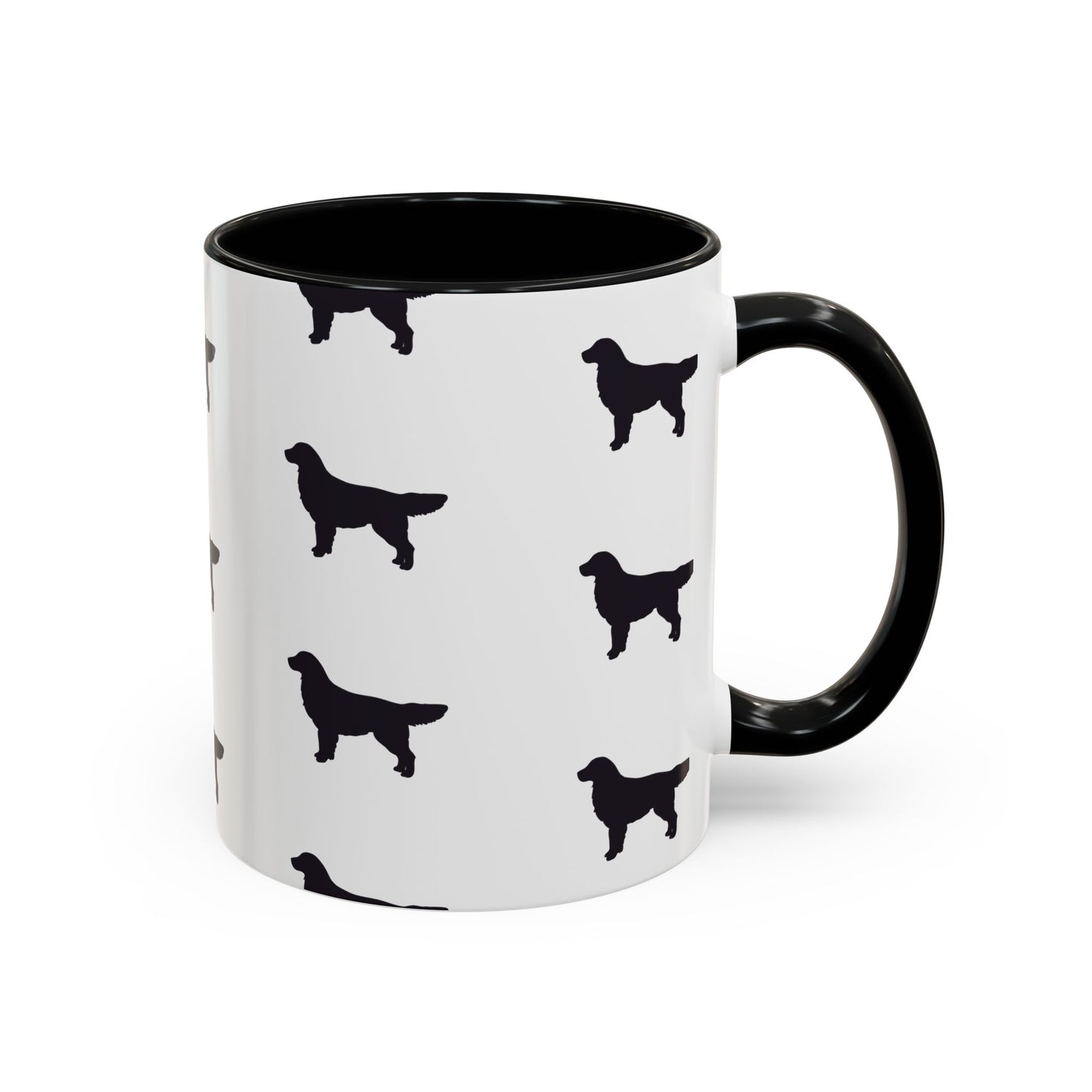 Golden Silhouette 2-Tone Coffee Mug