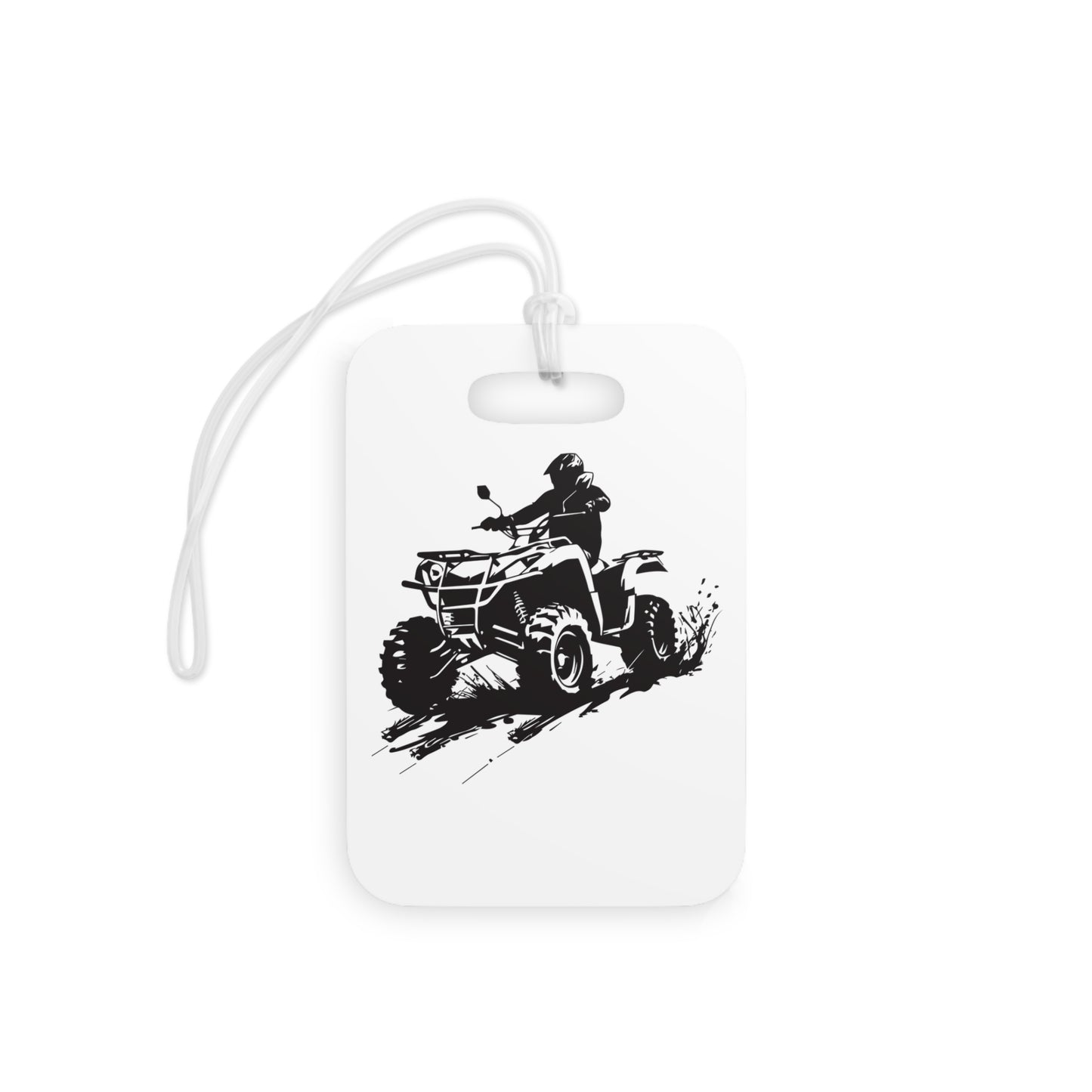 Slingin' Mud Quad Luggage Tag