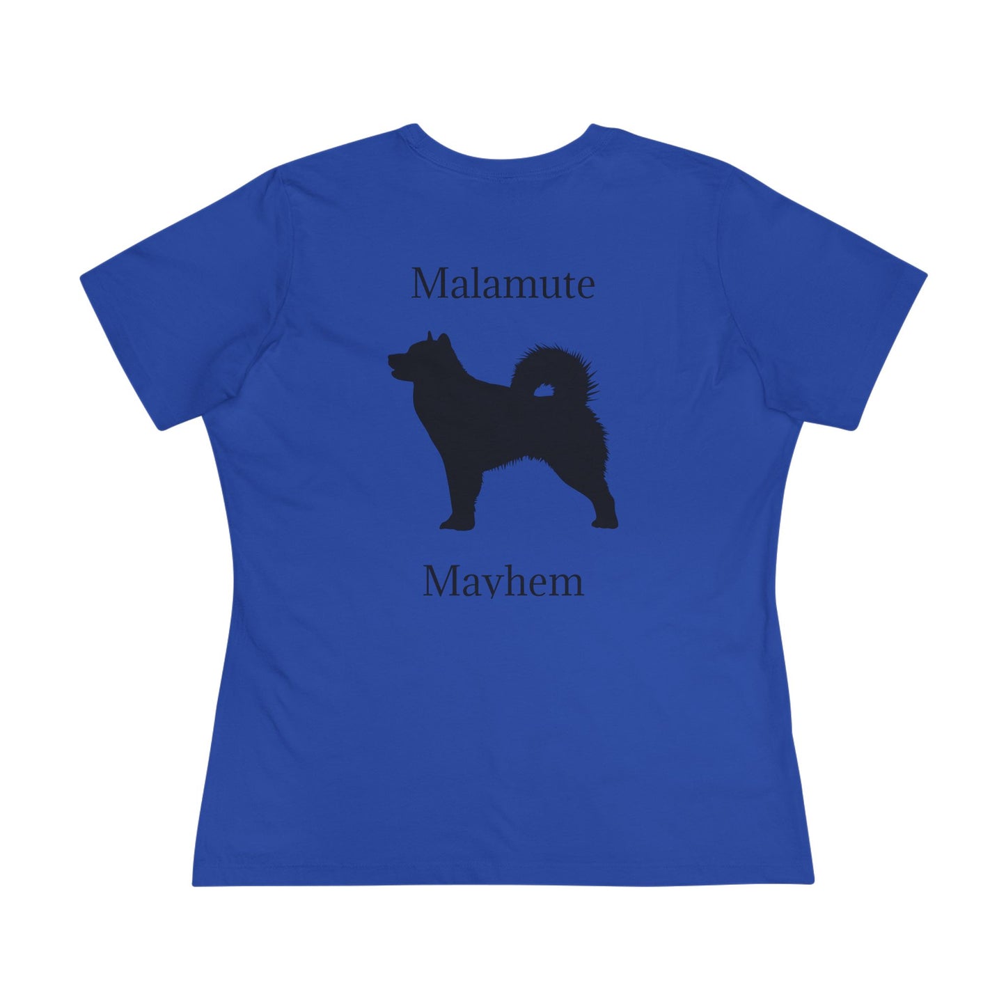 Malamute Mayhem Women's Short Sleeve Crewneck Tee