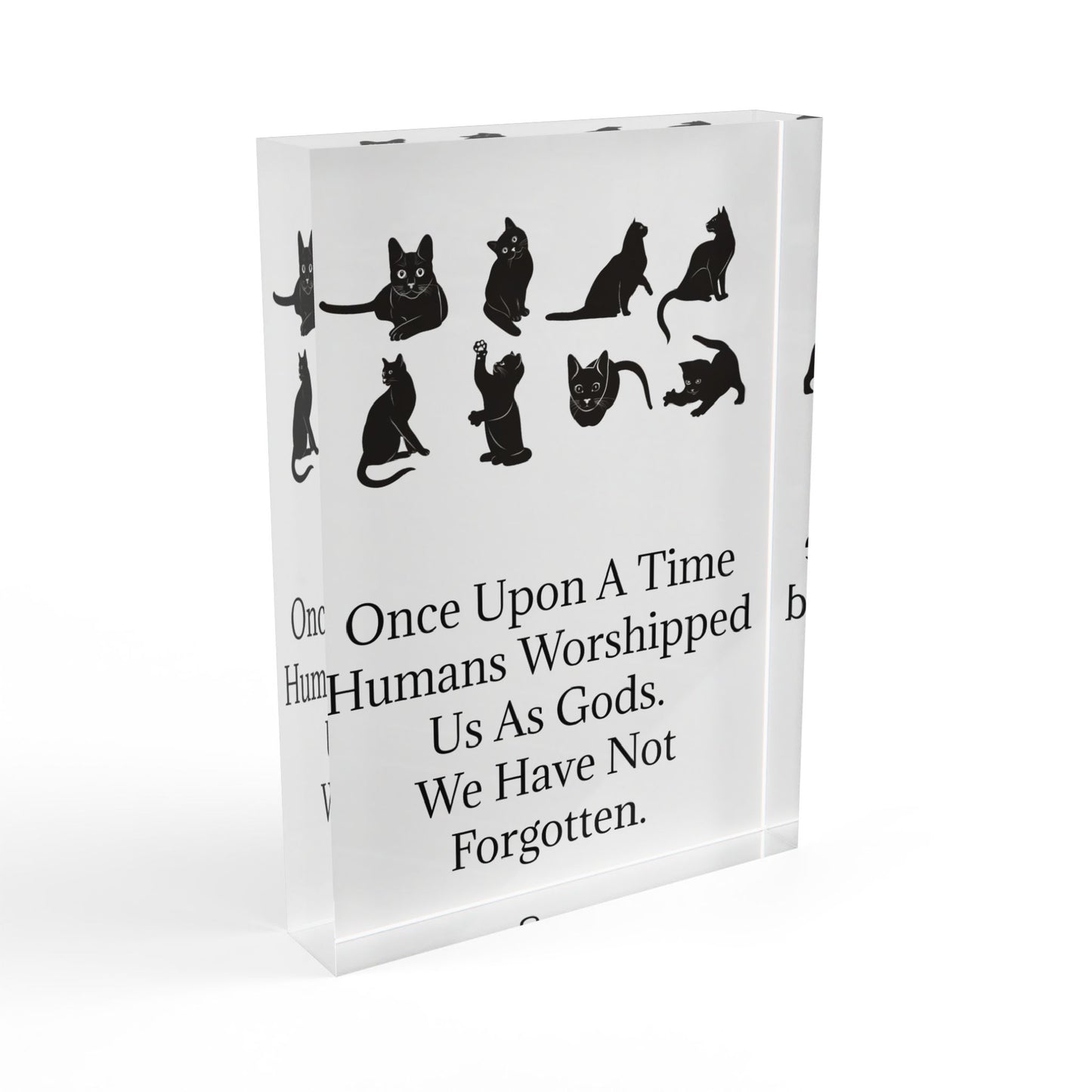 Once Upon A Time Acrylic Photo Block