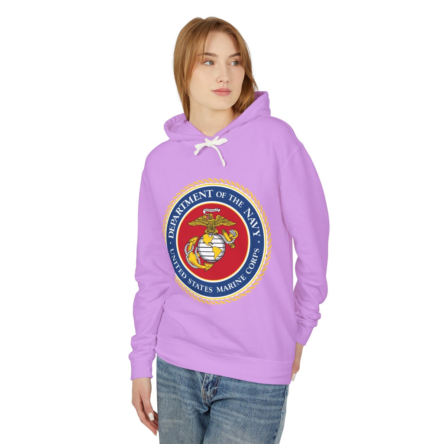 US Marine Corps Unisex Lightweight Hoodie