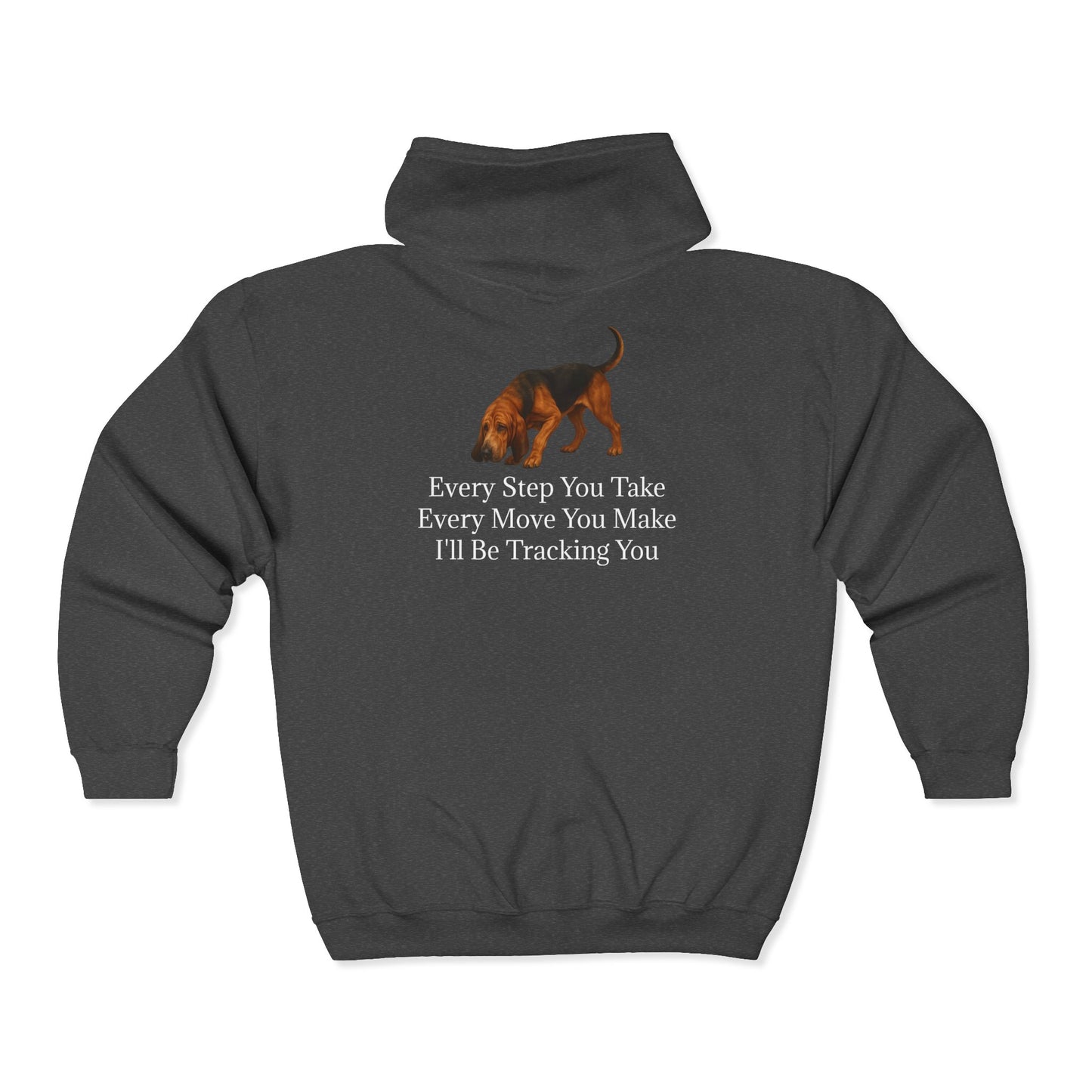 Tracking You Unisex Full Zip Hoodie