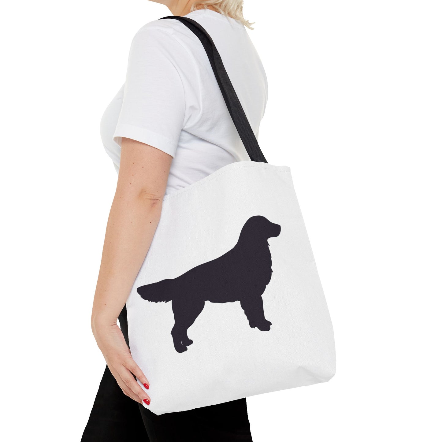 Golden Silhouette Tote Bag