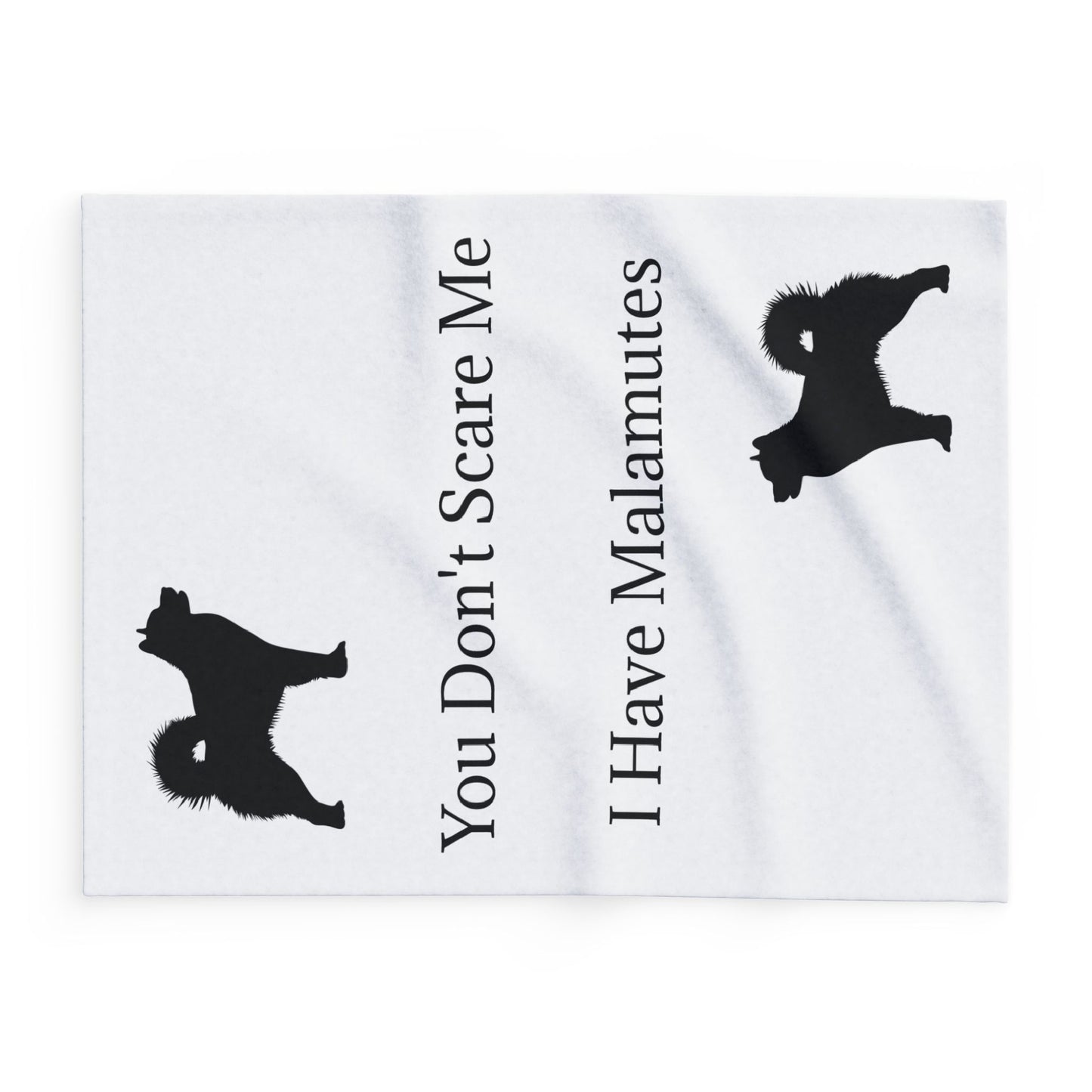 You Don't Scare Me Arctic Fleece Blanket