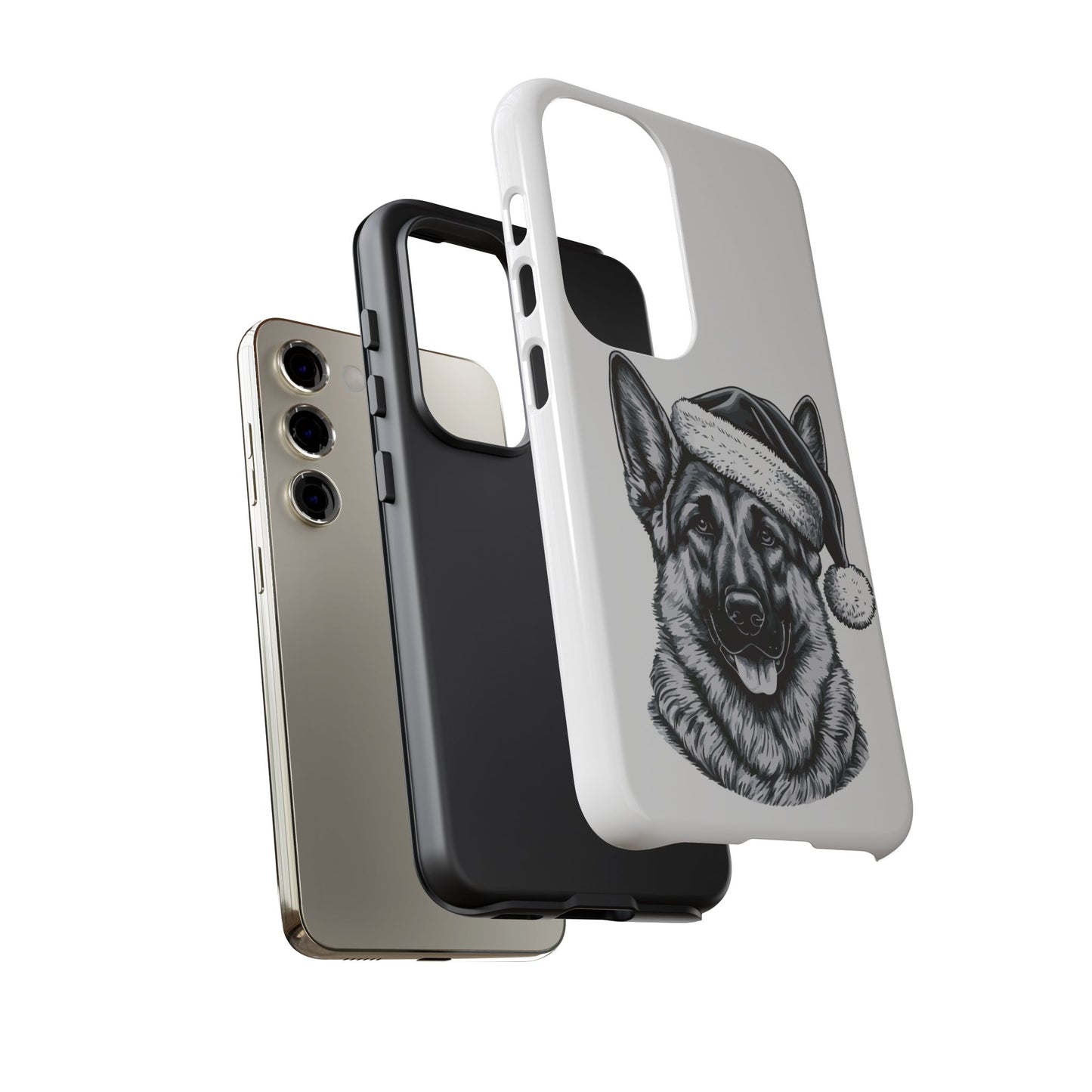 Santa Paws German Shepherd Samsung Case