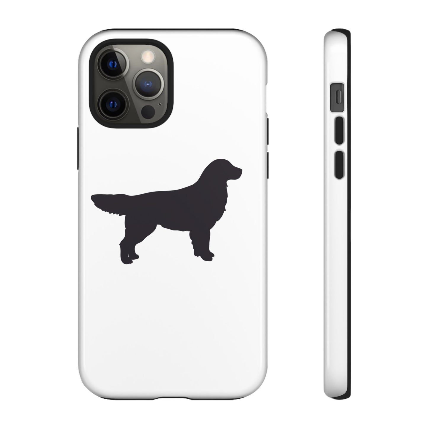 Golden Silhouette iPhone Case