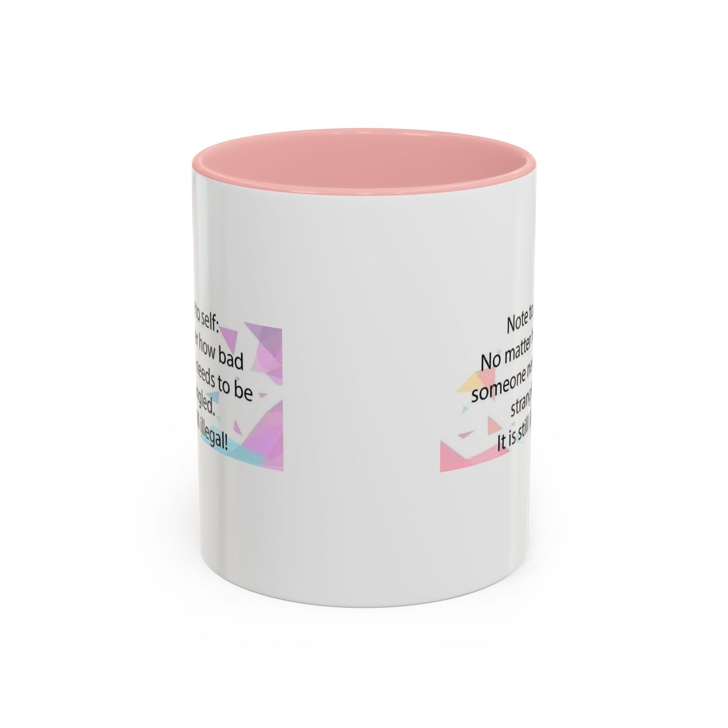 Note To Self 2-Tone Coffee Mug
