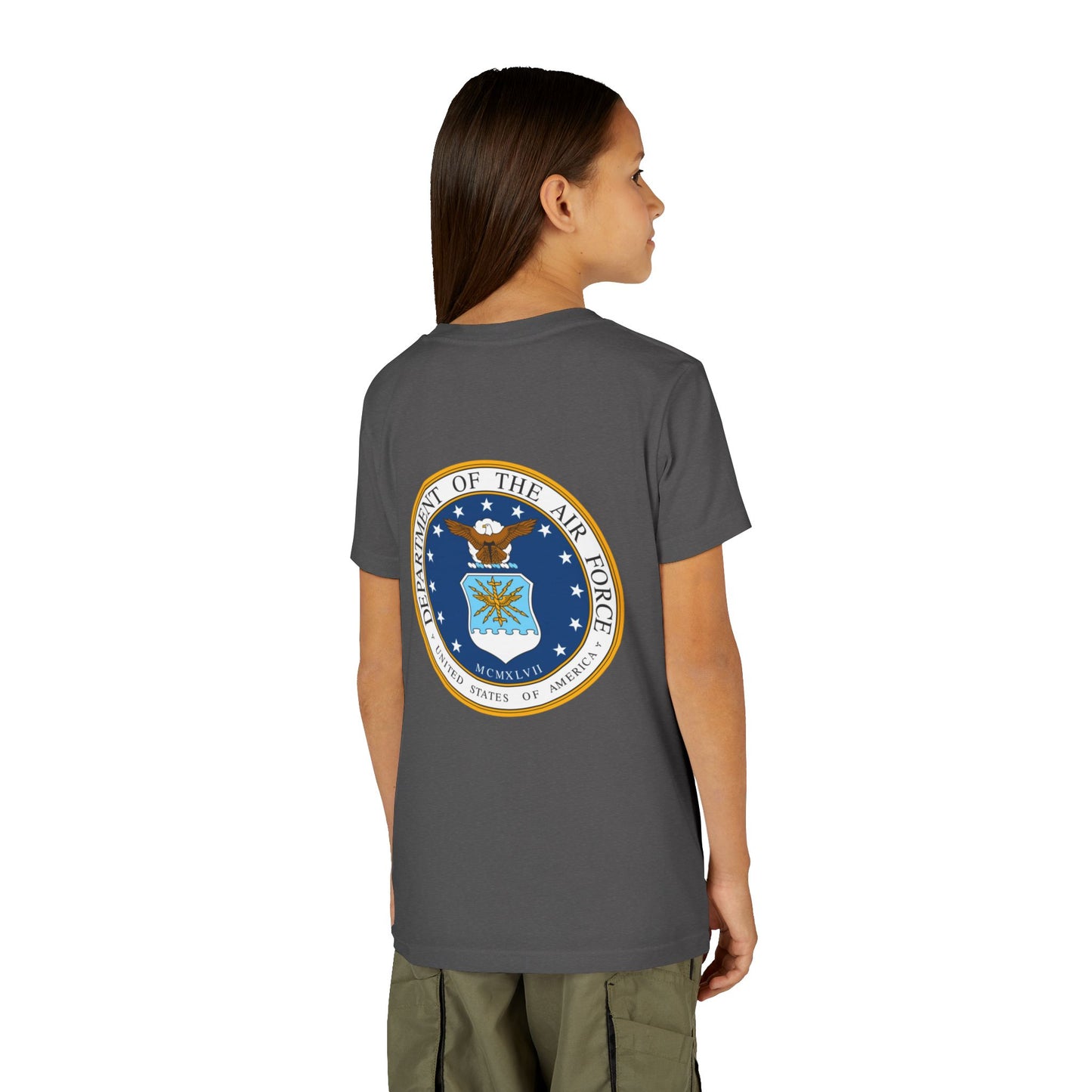 US Air Force Youth Unisex Short Sleeve Crewneck Tee