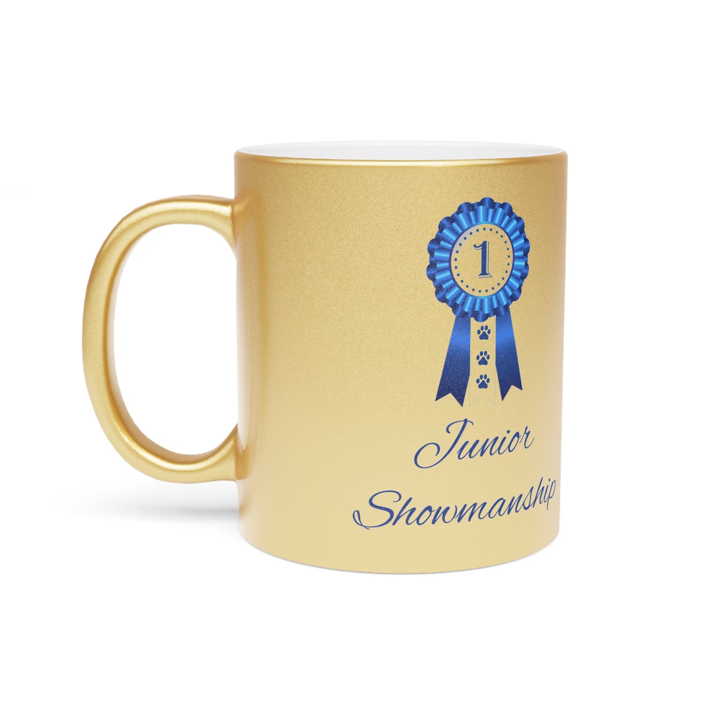 Junior Showmanship Metallic Coffee Mug