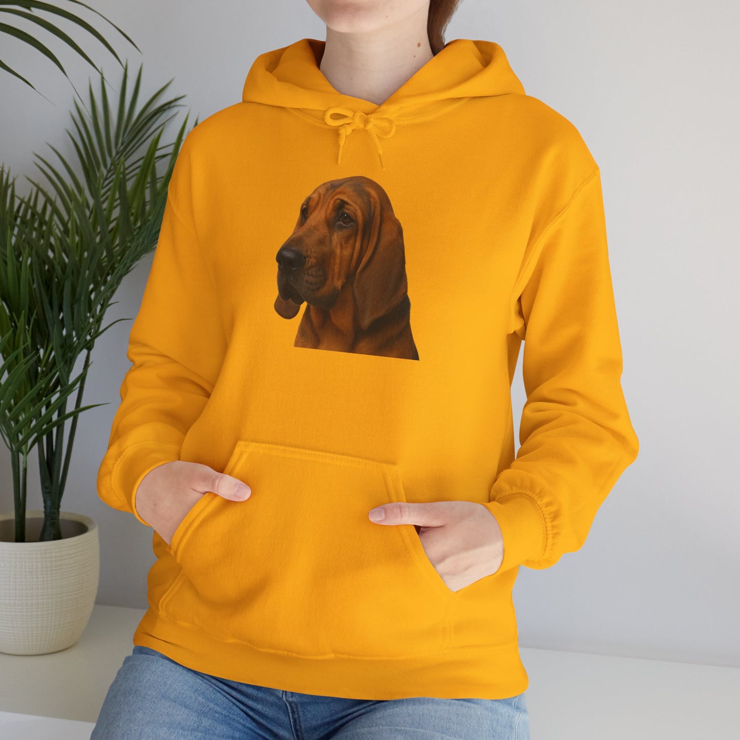 Bloodhound Head Unisex Hoodie