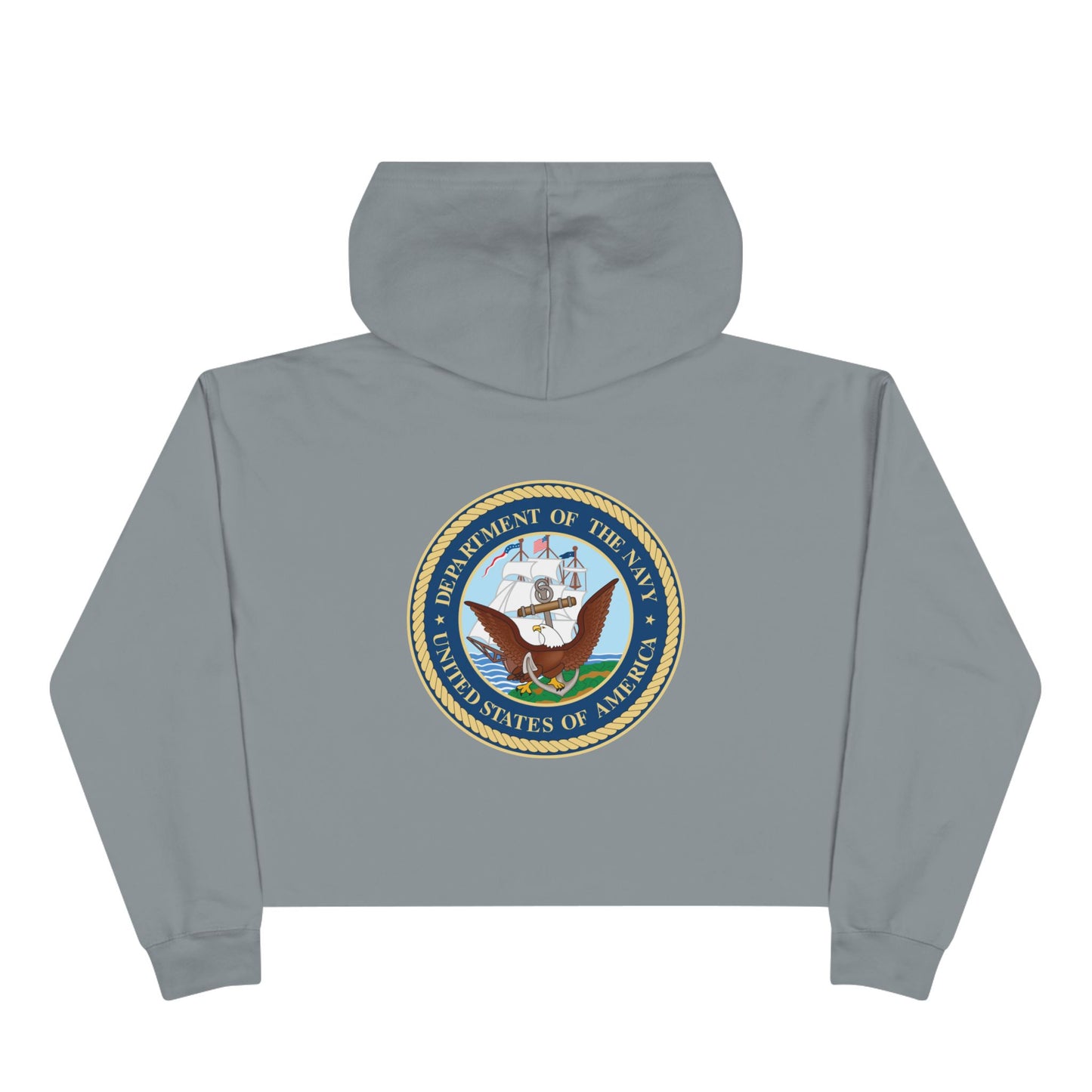 US Navy Women's Crop Hoodie
