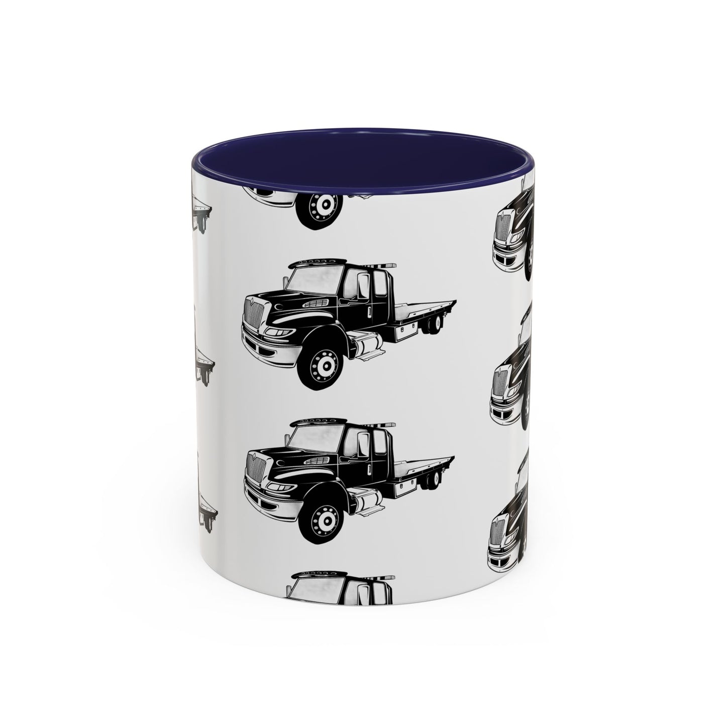 Flatbed Tow Truck 2-Tone Coffee Mug