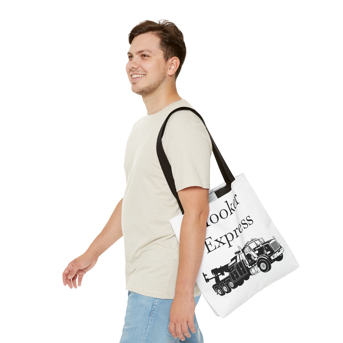 H**ker Express Heavy Tow Truck Tote Bag