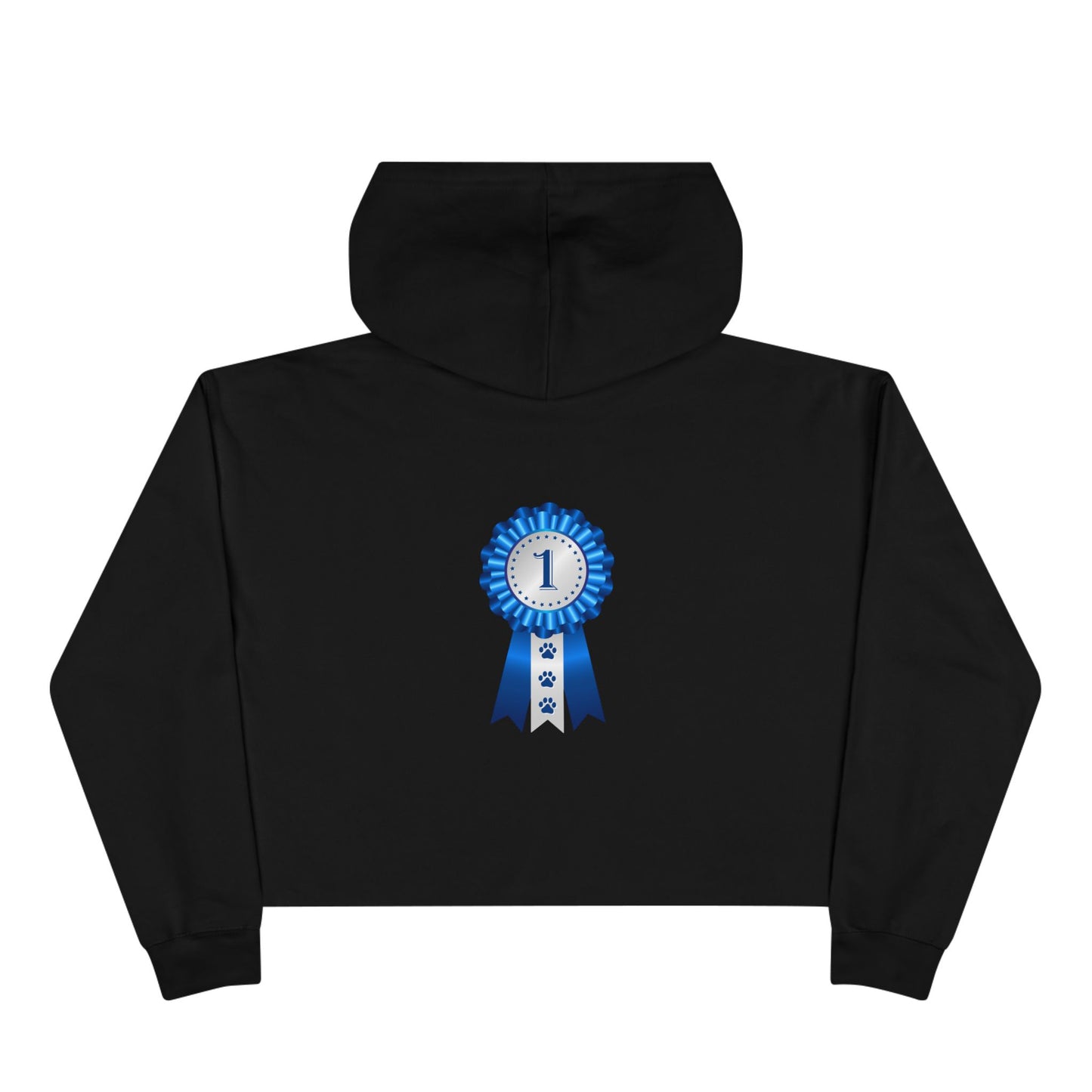 Show Ribbon Women's Crop Hoodie