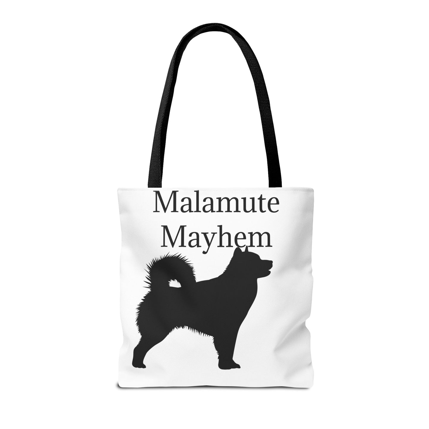 Malamute Mayhem Tote Bag
