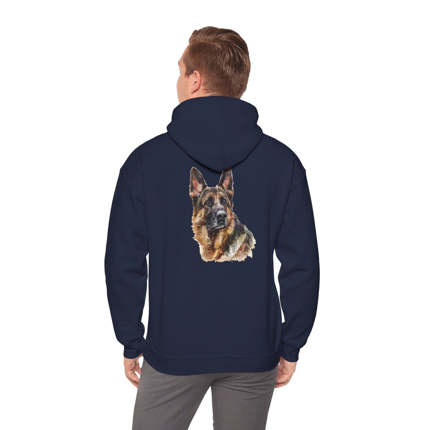 German Shepherd Head Unisex Hoodie