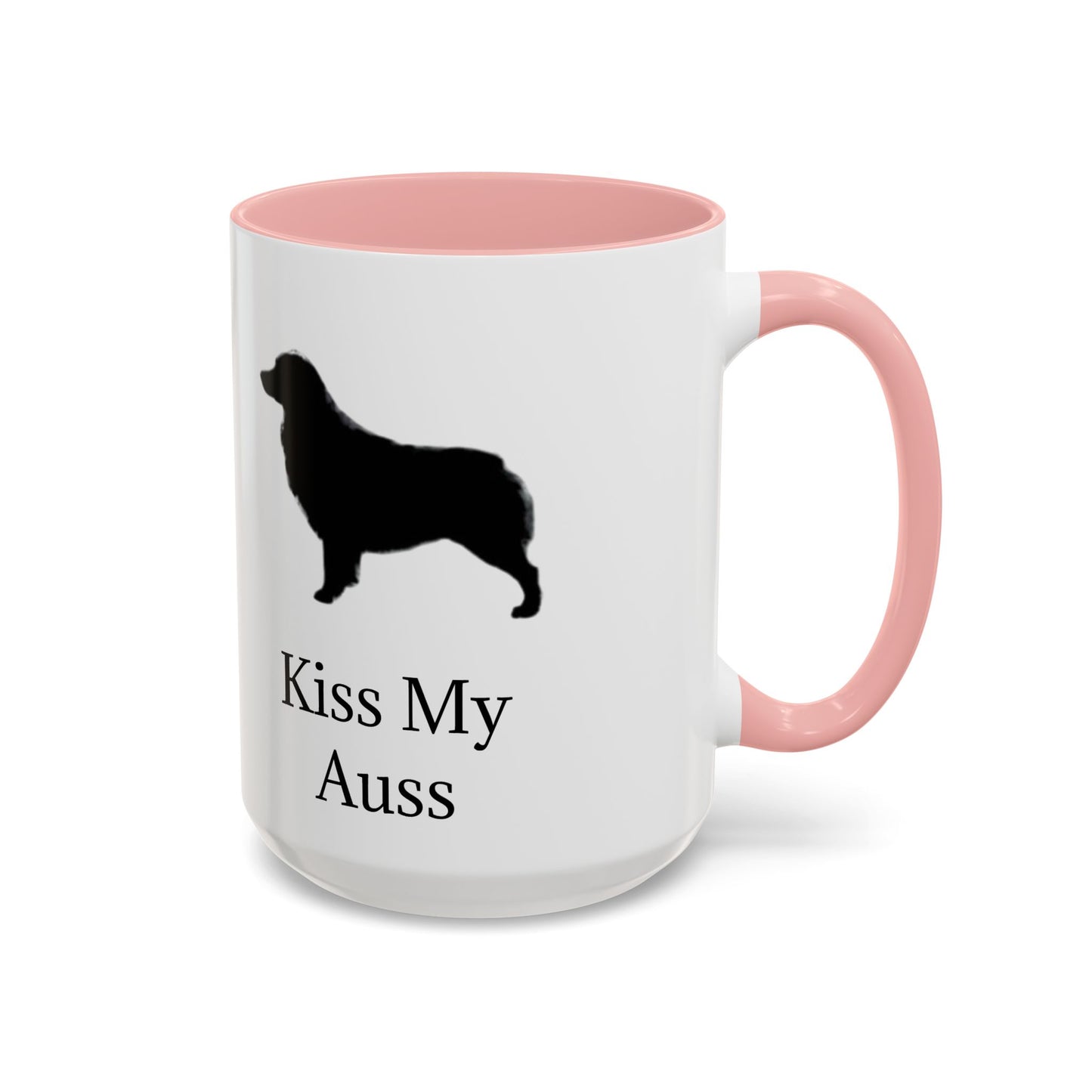 Kiss My Auss 2-Tone Coffee Mug
