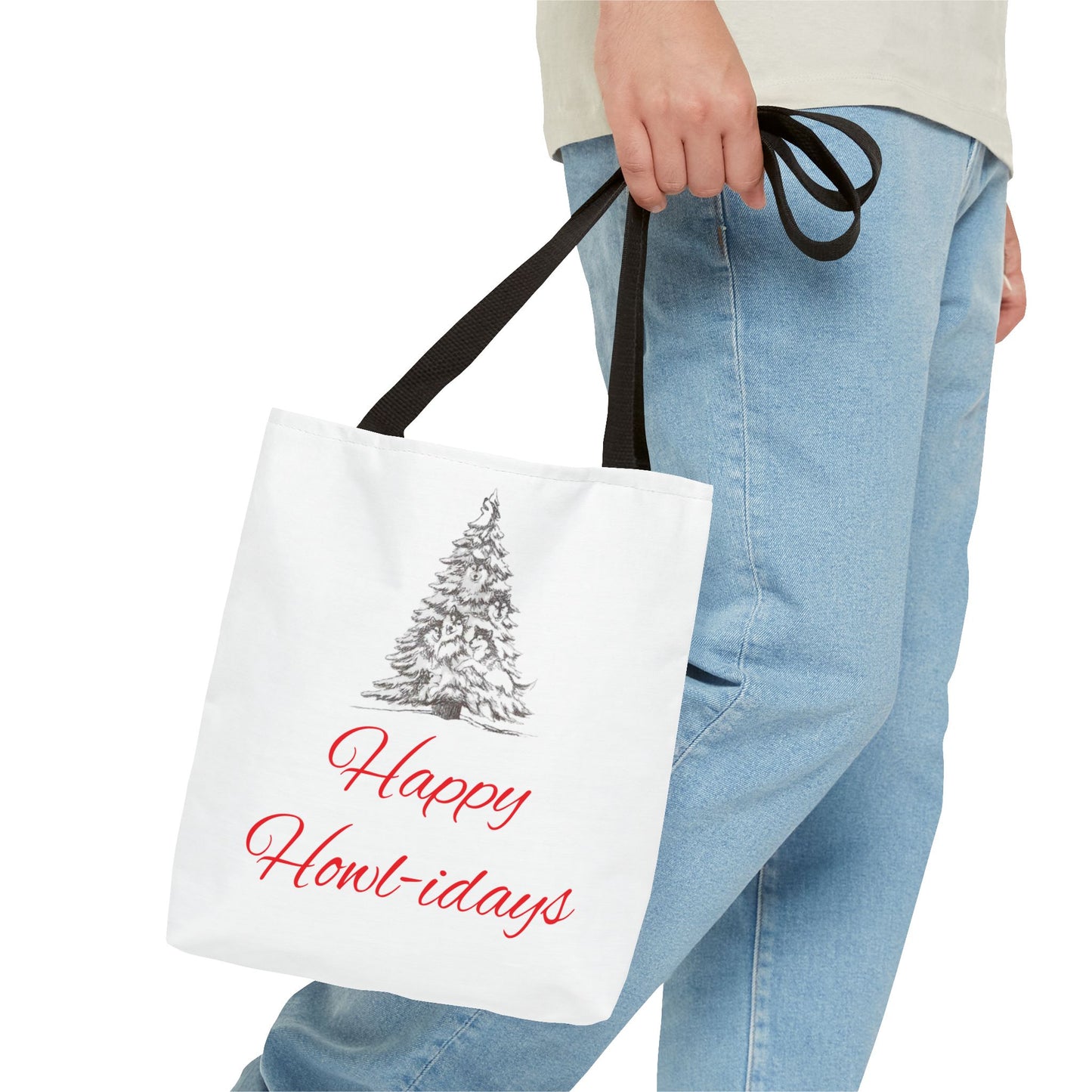 Happy Howl-idays Tote Bag
