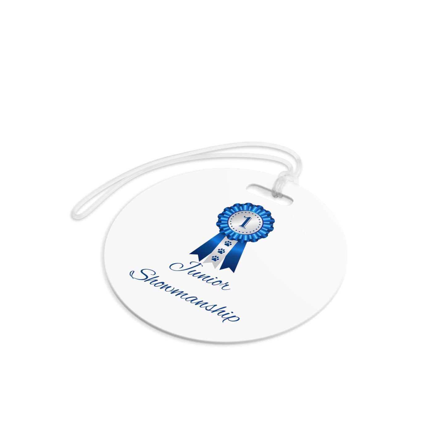 Junior Showmanship Luggage Tag