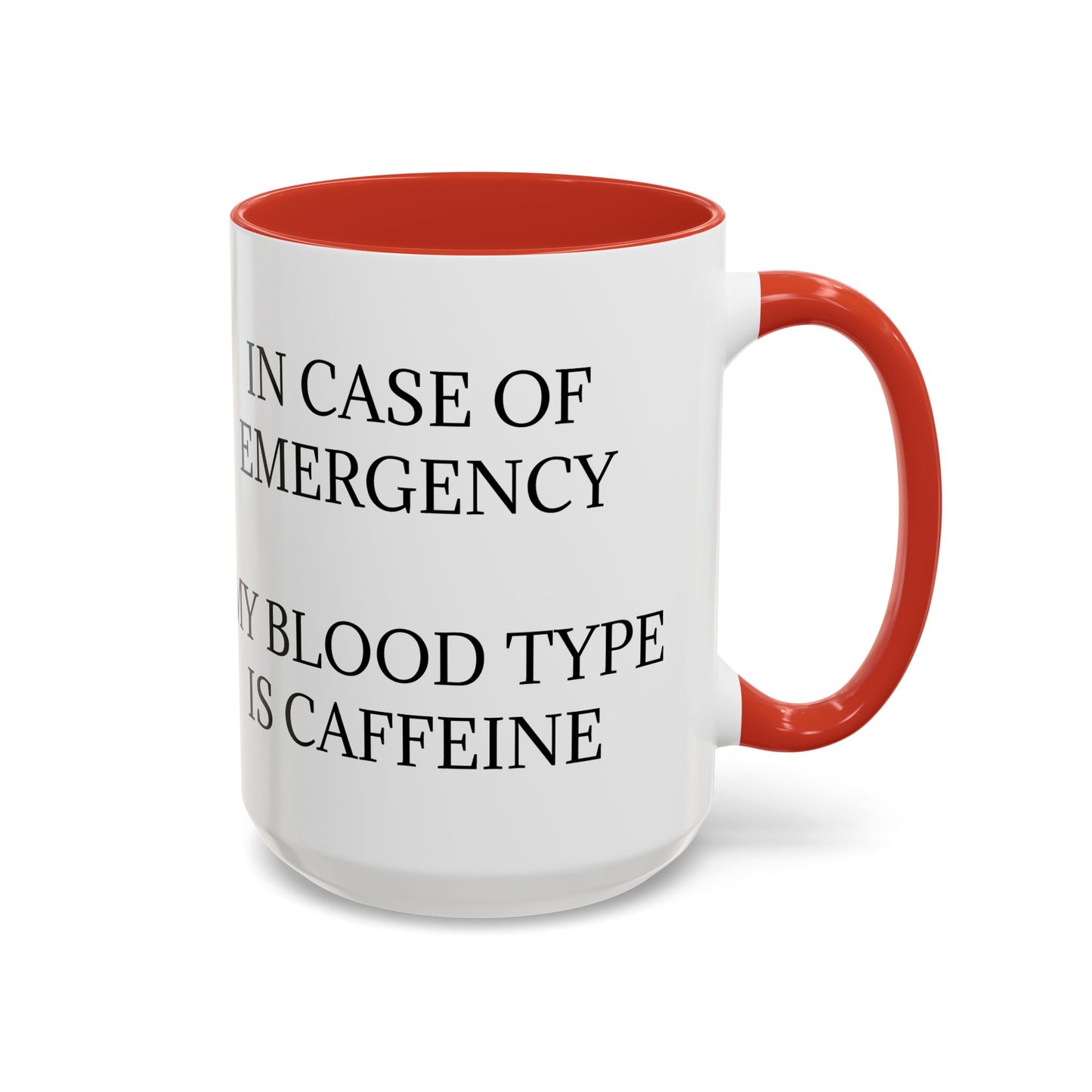 Blood Type 2-Tone Coffee Mug