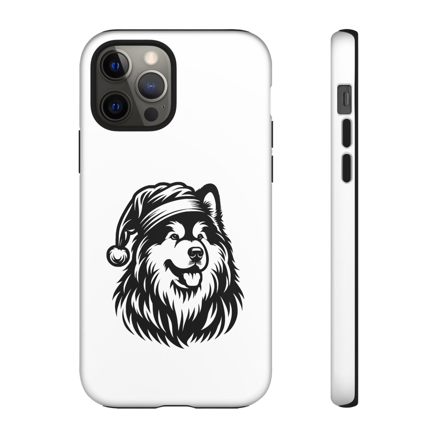 Santa Paws Malamute iPhone Case