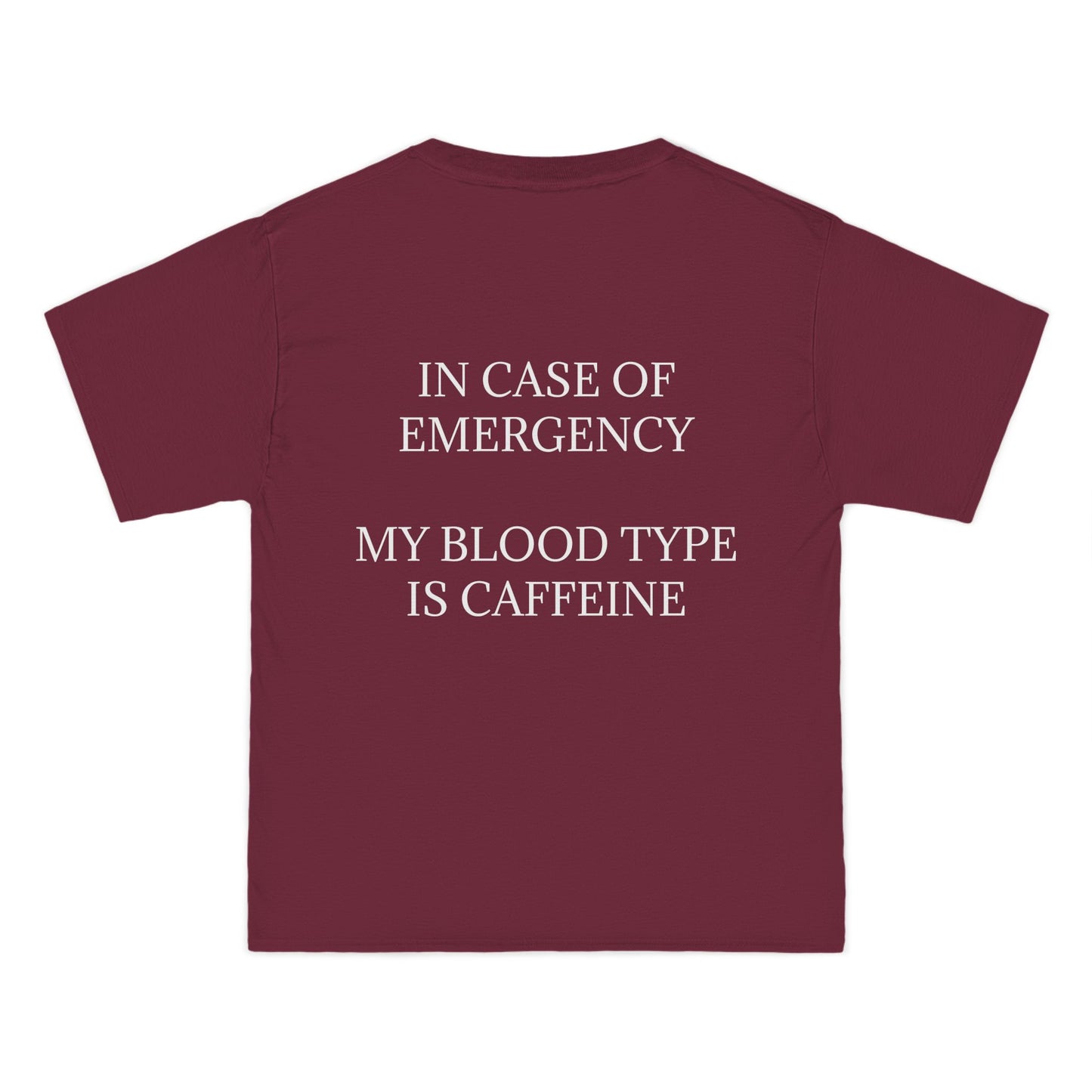 Blood Type Men's Short-Sleeve Crewneck Tee