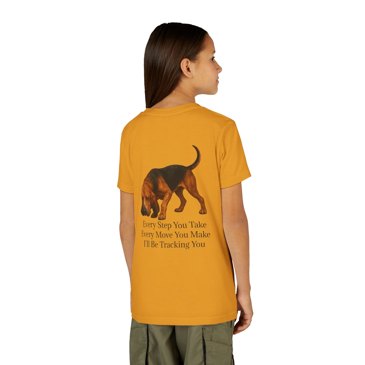 Tracking You Youth Unisex Short Sleeve Crewneck Tee