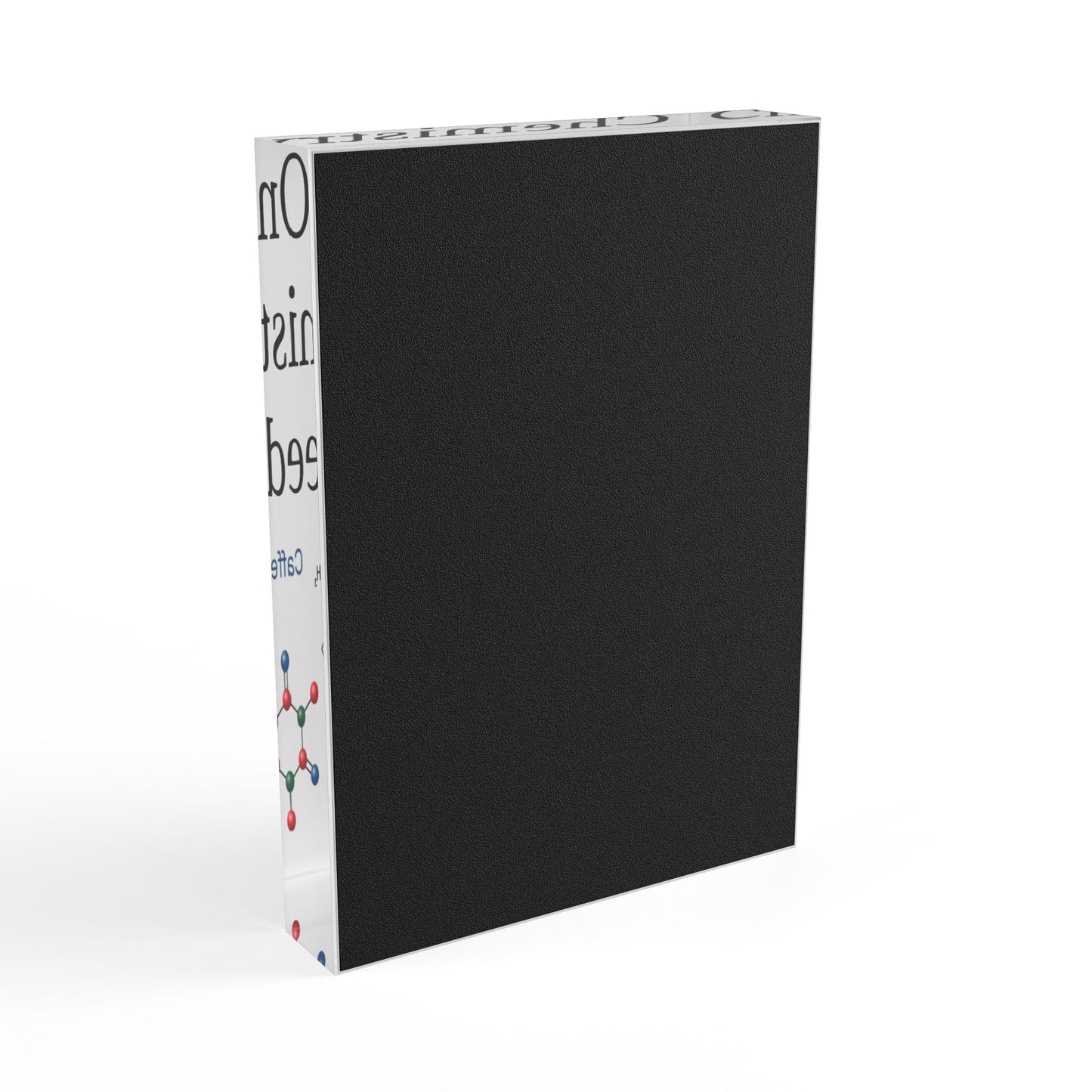 Chemistry Lesson Acrylic Photo Block