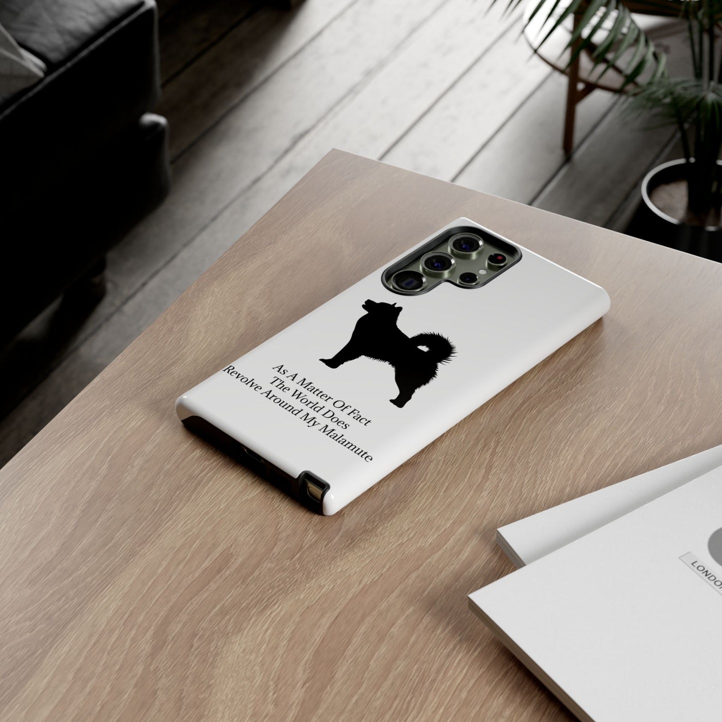 Matter Of Fact Malamute Samsung Case