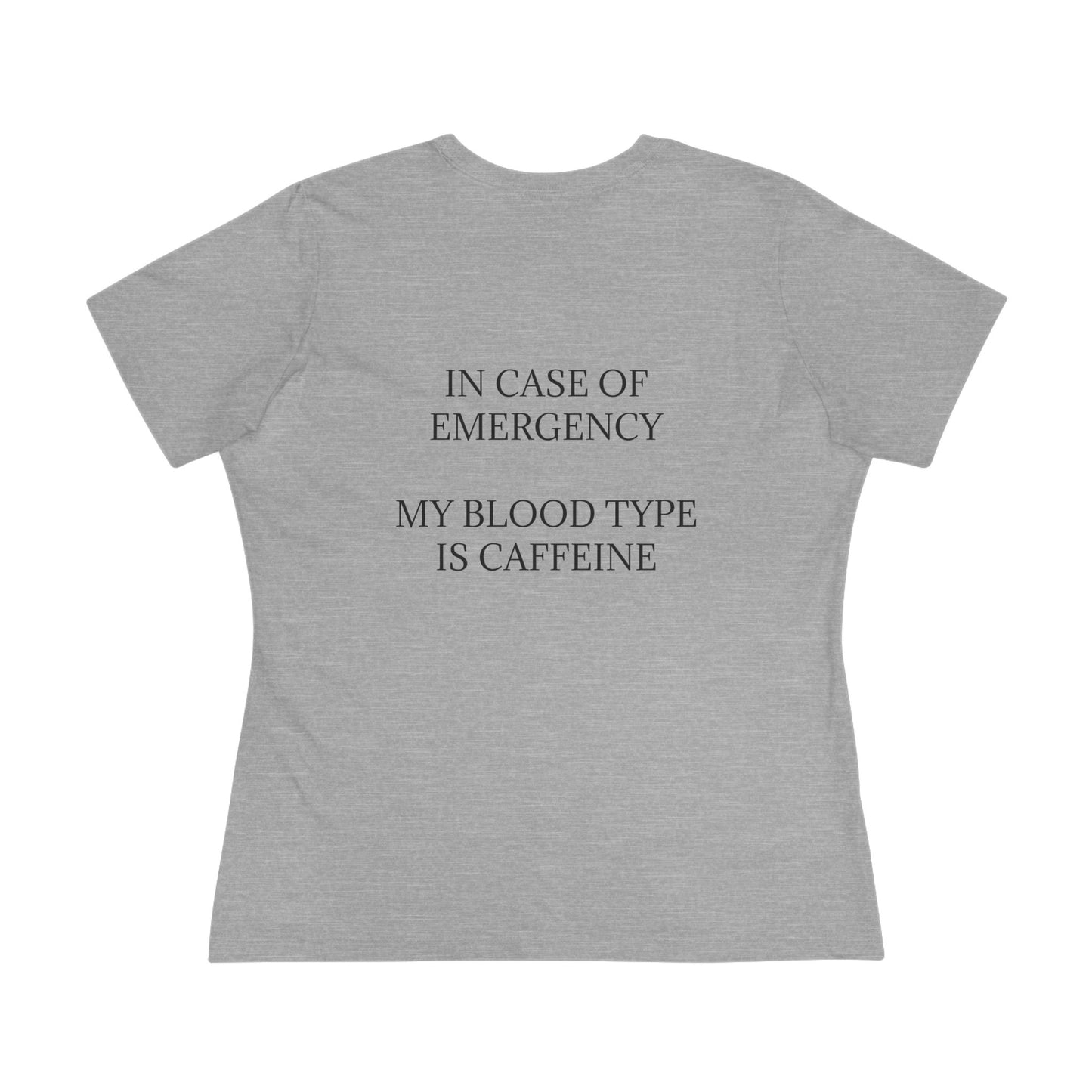 Blood Type Women's Short Sleeve Crewneck Tee
