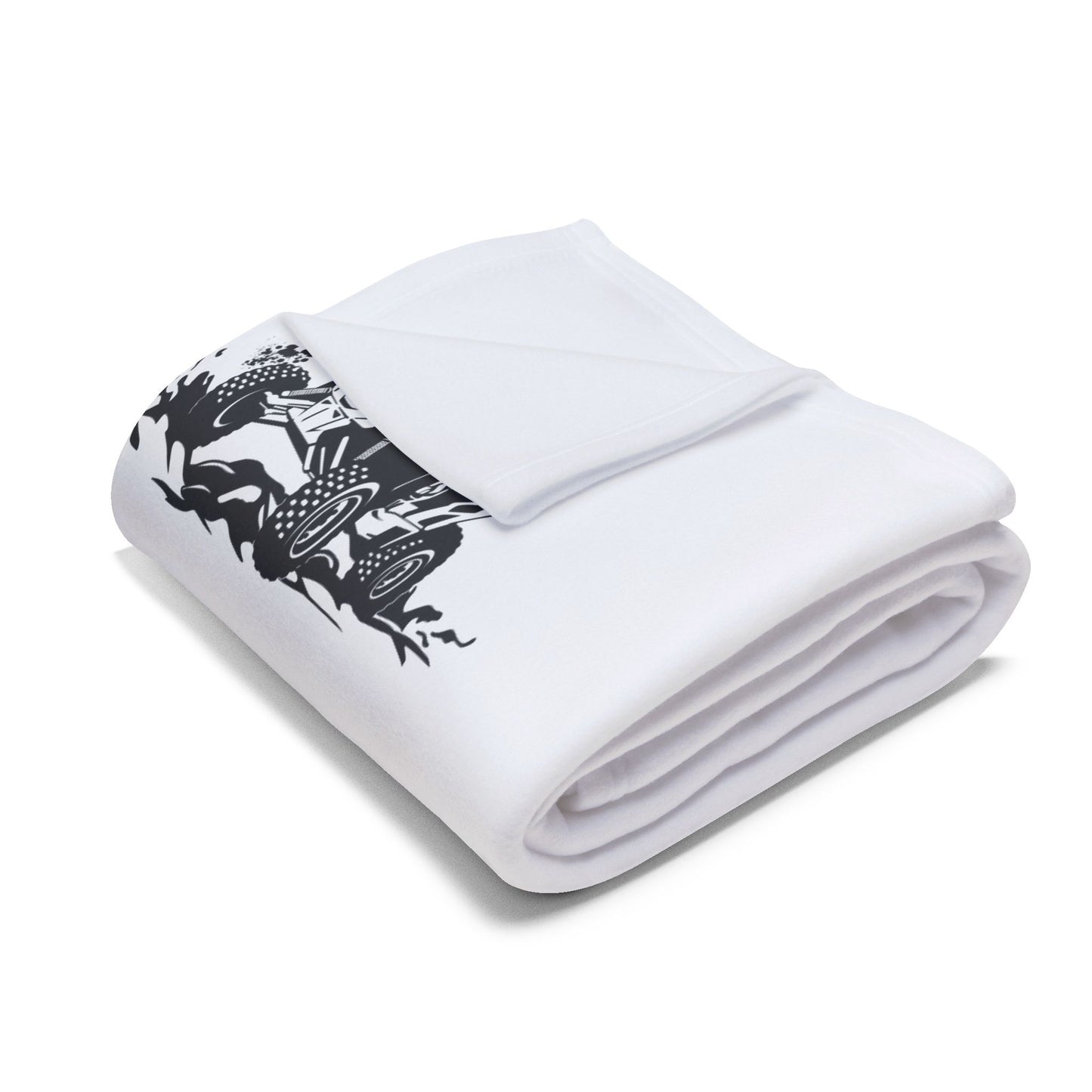 Slinging Mud Side By Side Arctic Fleece Blanket