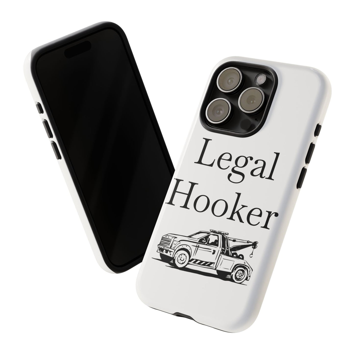 Legal H**ker Wheel Lift Tow Truck iPhone Case