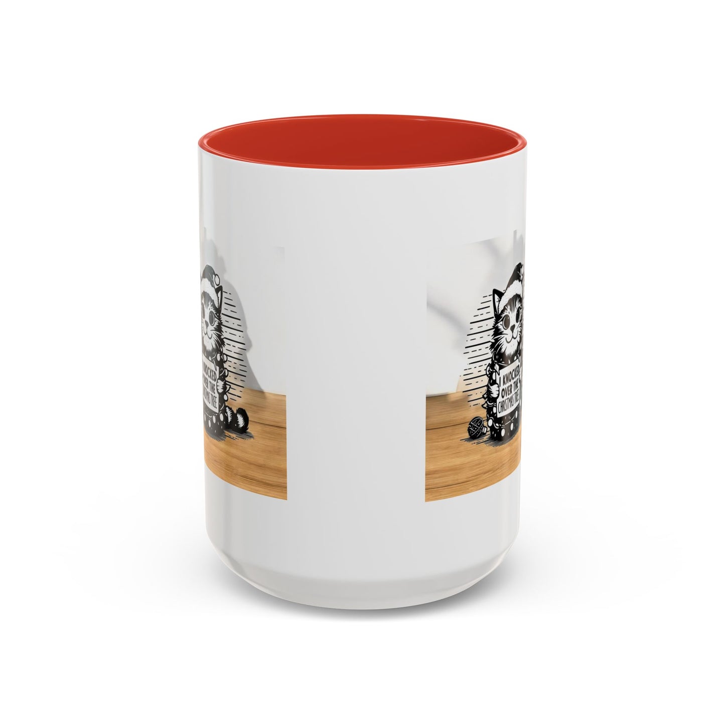 Naughty Cat 2-Tone Coffee Mug