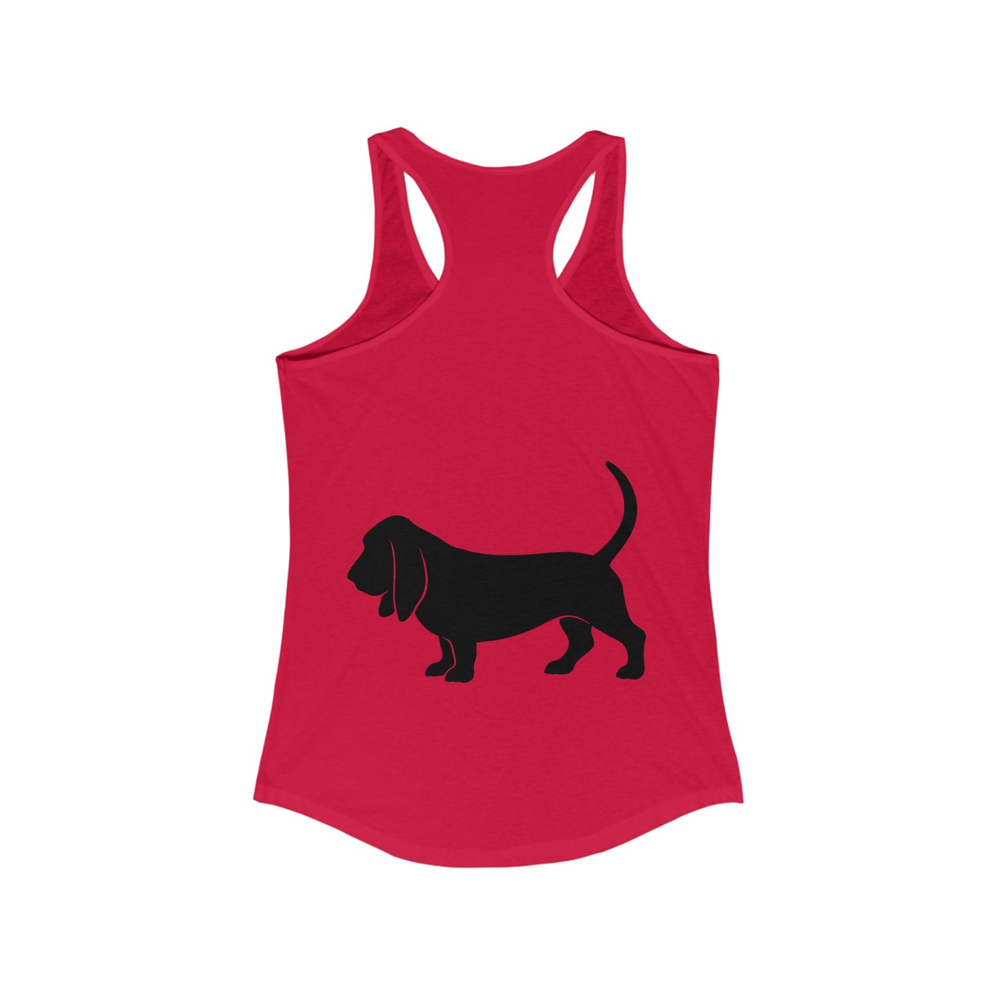 Basset Hound Women's Racerback Tank