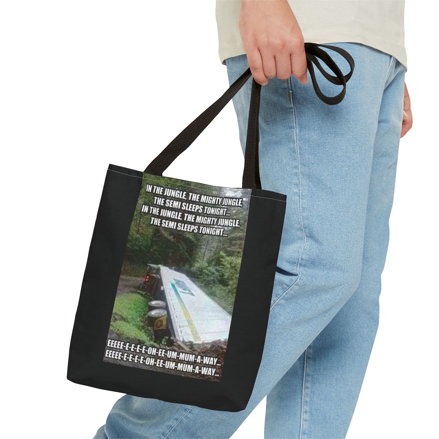 Semi Sleeps Tote Bag