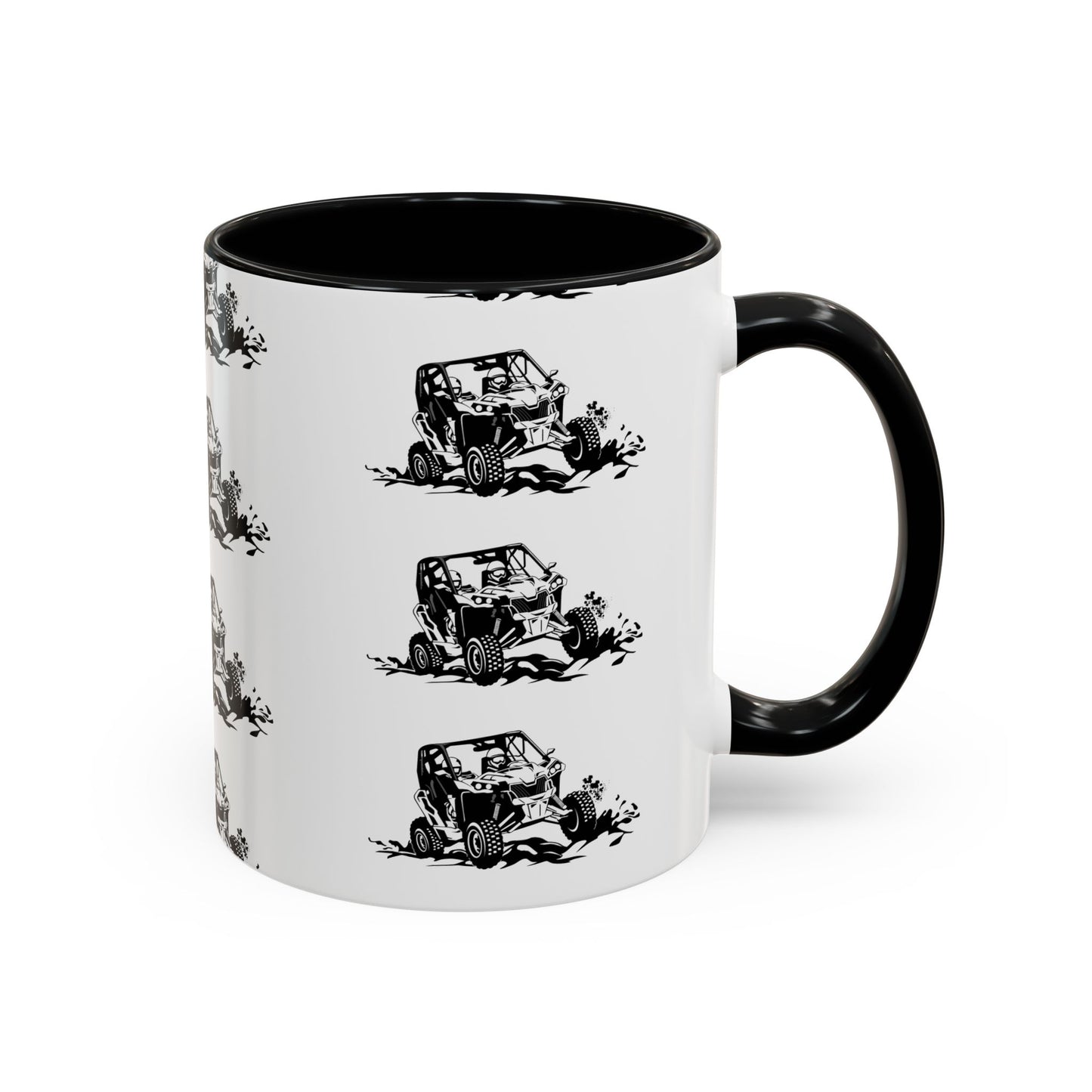Slingin' Mud Side By Side 2-Tone Coffee Mug