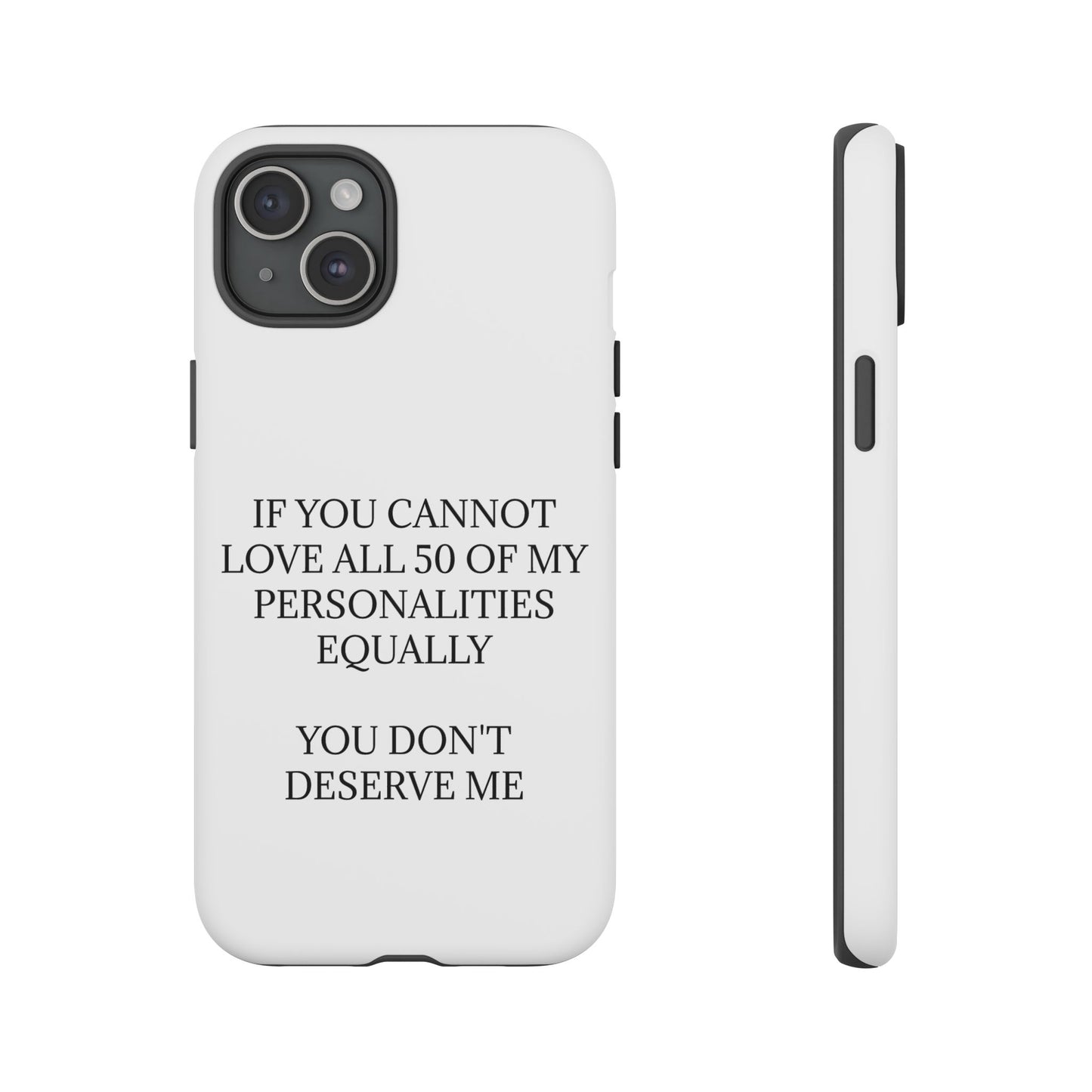 50 Personalities iPhone Case