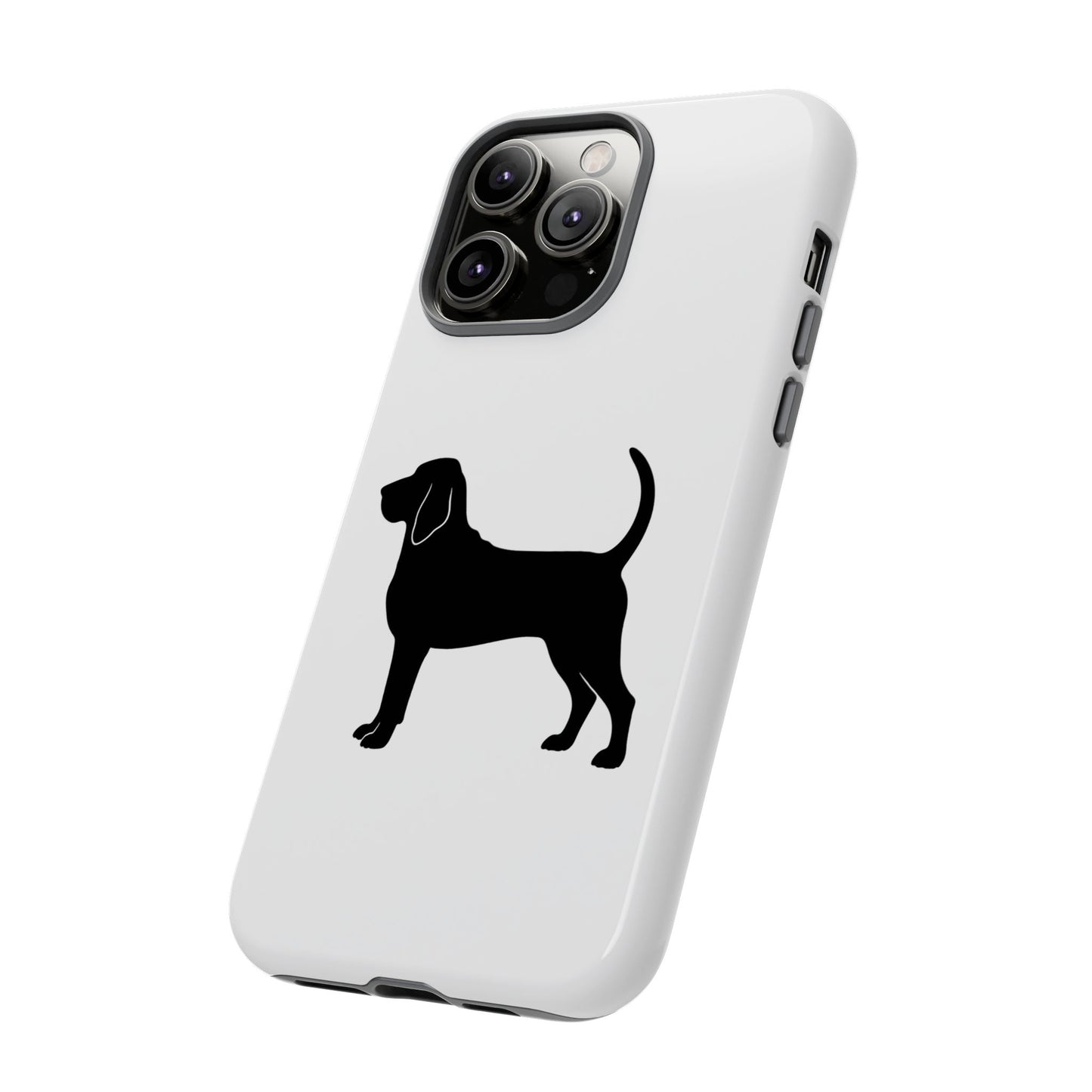 Bloodhound Silhouette iPhone Case